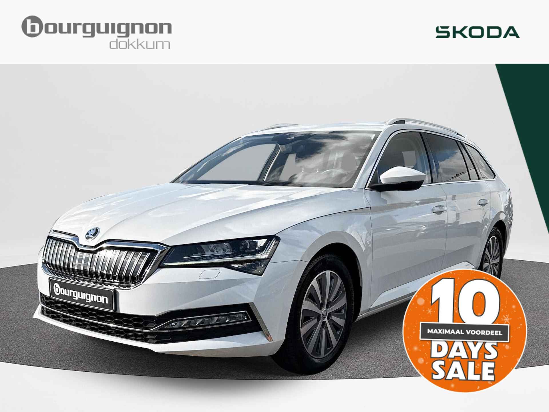 Škoda Superb Combi 1.4 TSI iV 218 pk PHEV Business Edition Plus | Cruise | Trekhaak | LED | - 1/32