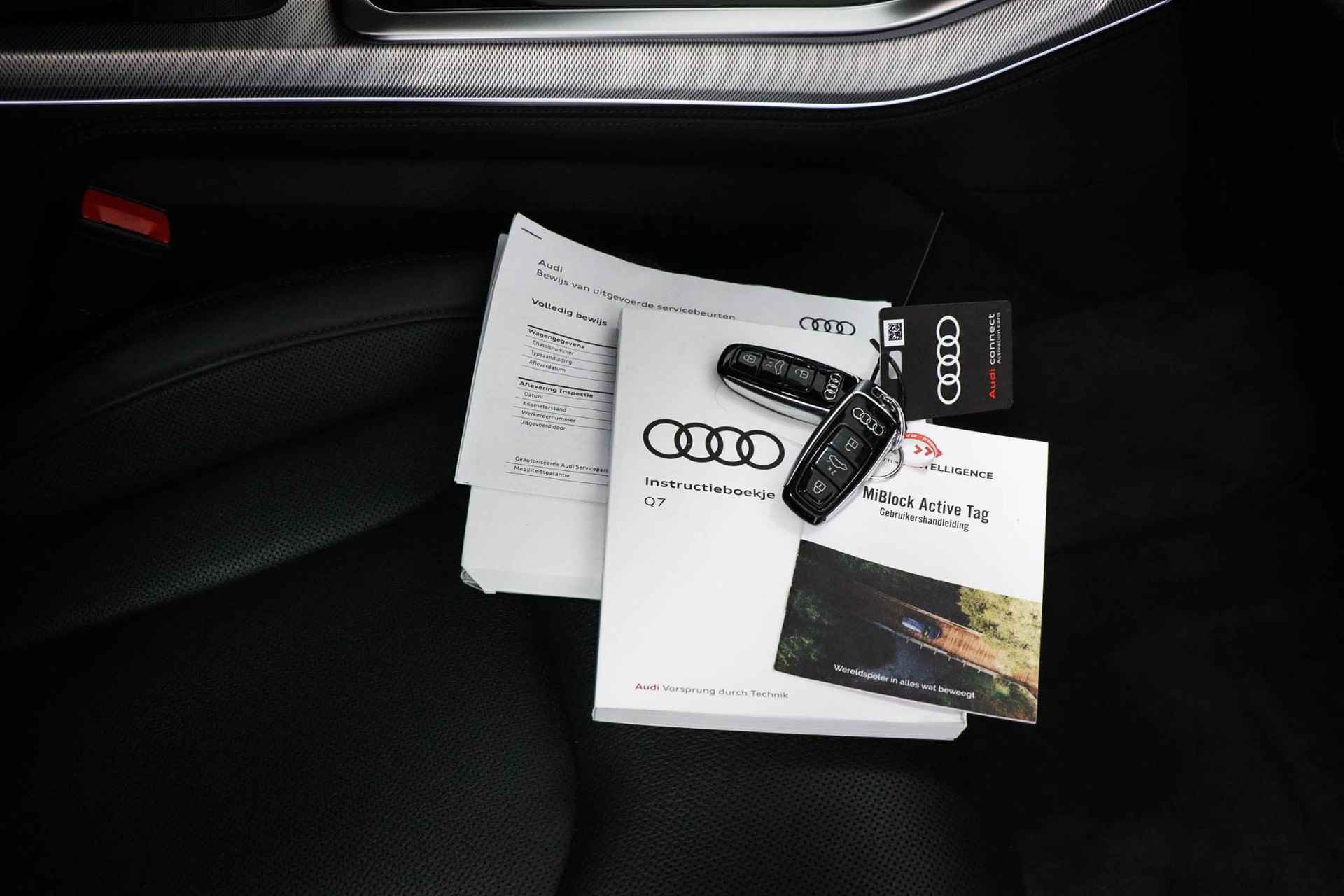 Audi Q7 55 TFSI e quattro Pro Line Advanced | LASER LED | HEAD UP | SOFTCLOSE | STUURVERWARMING | MASSAGE | TREKHAAK - 67/71