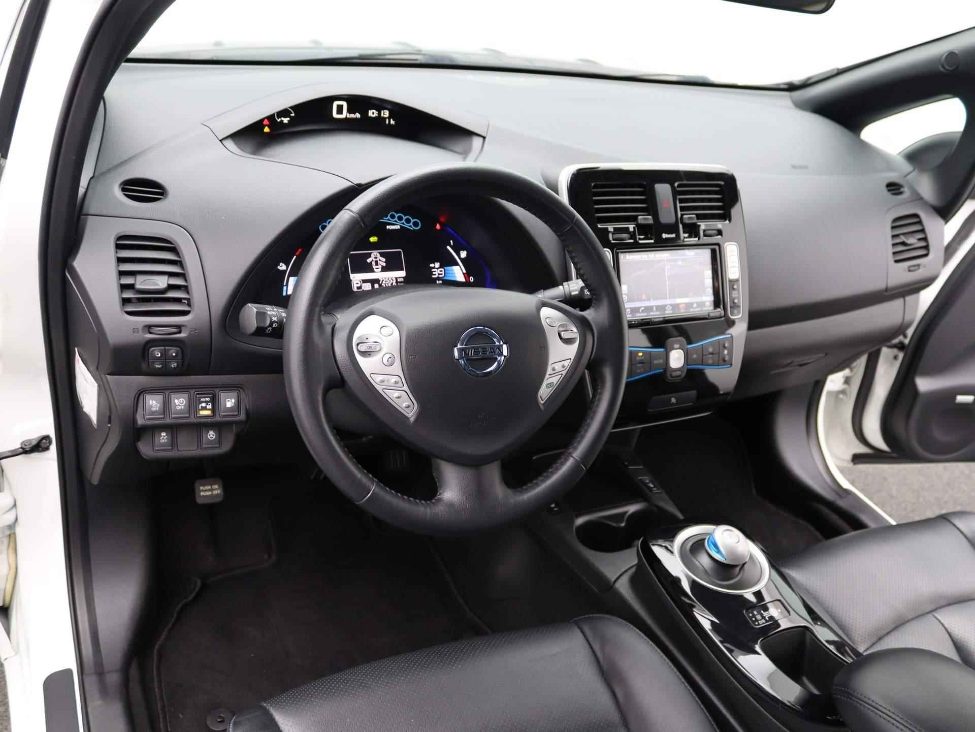 Nissan LEAF Tekna 30 kWh Airco | Navigatie | Achteruitrijcamera | Cruise Control Leren Bekleding | - 26/45