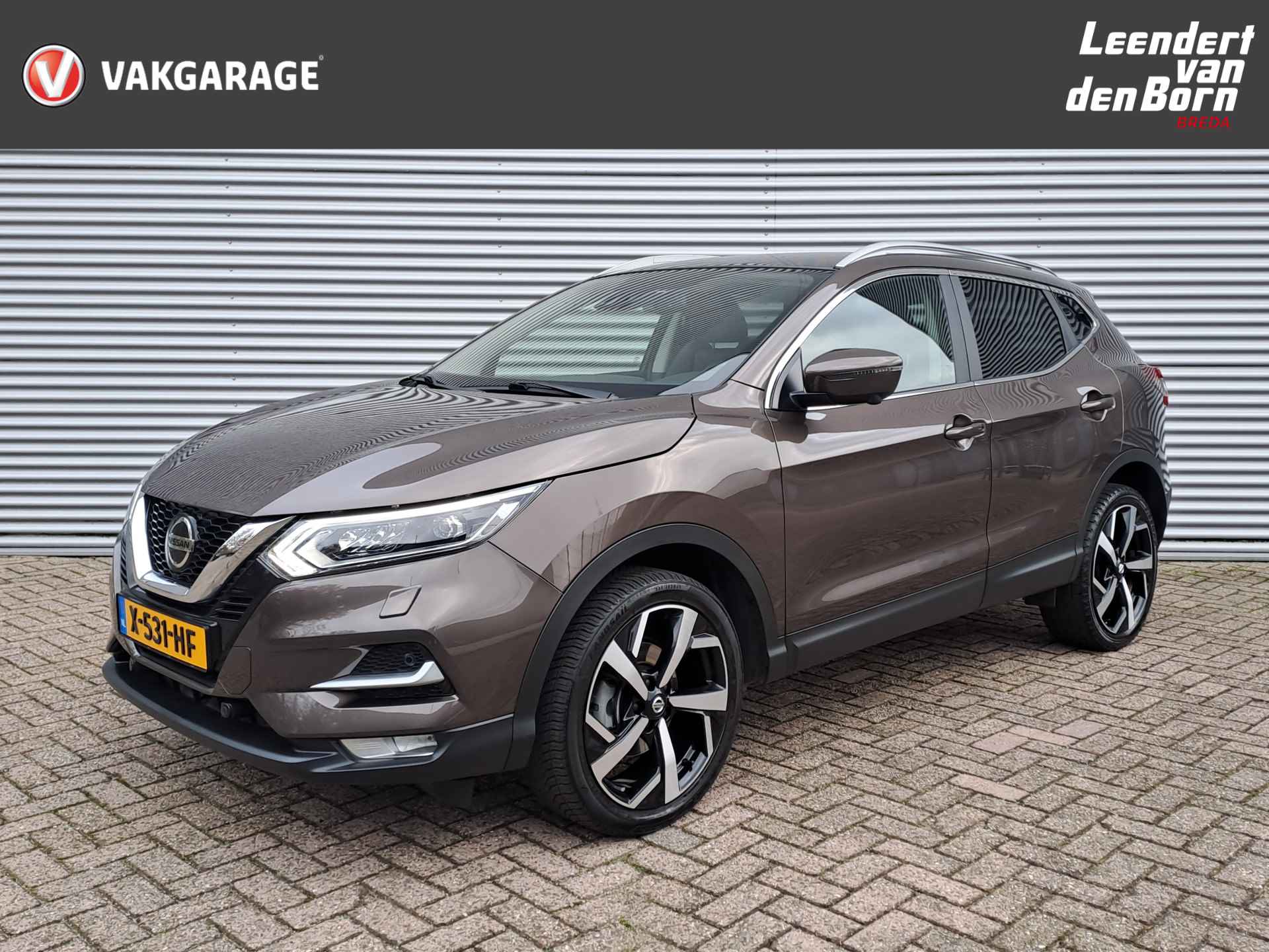 Nissan QASHQAI 1.3 DIG-T Design Edition Tekna Nappa Leder | Stoelverwarming | Navigatie | 360 Camera | Cruise | 19 INCH Lichtmetalen velgen - 1/39