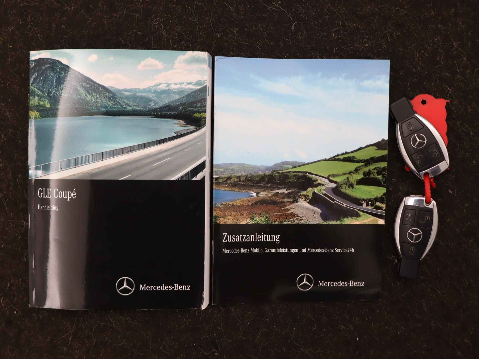 Mercedes-Benz GLE-klasse Coupé 450 AMG 4MATIC | Navigatie | Leder | 22 Inch Velgen | 360' Camera | Panorama-dak | Black Pakket | Harman-Kardon Audio | - 35/39