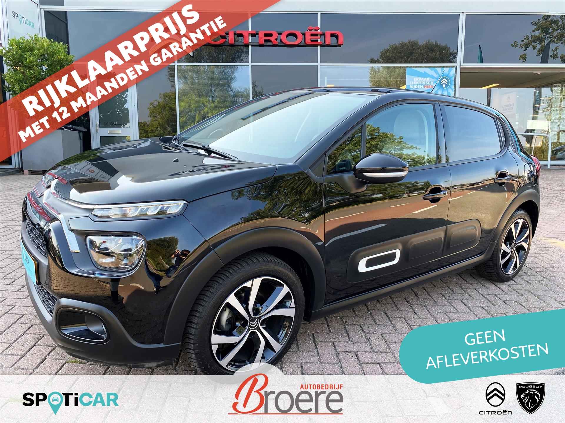 CITROEN C3 1.2 83pk Shine | camera, parkeersensoren, 17 inch velgen, dab, navigatie, apple carplay, android autom, climate- en cruise control - 1/53