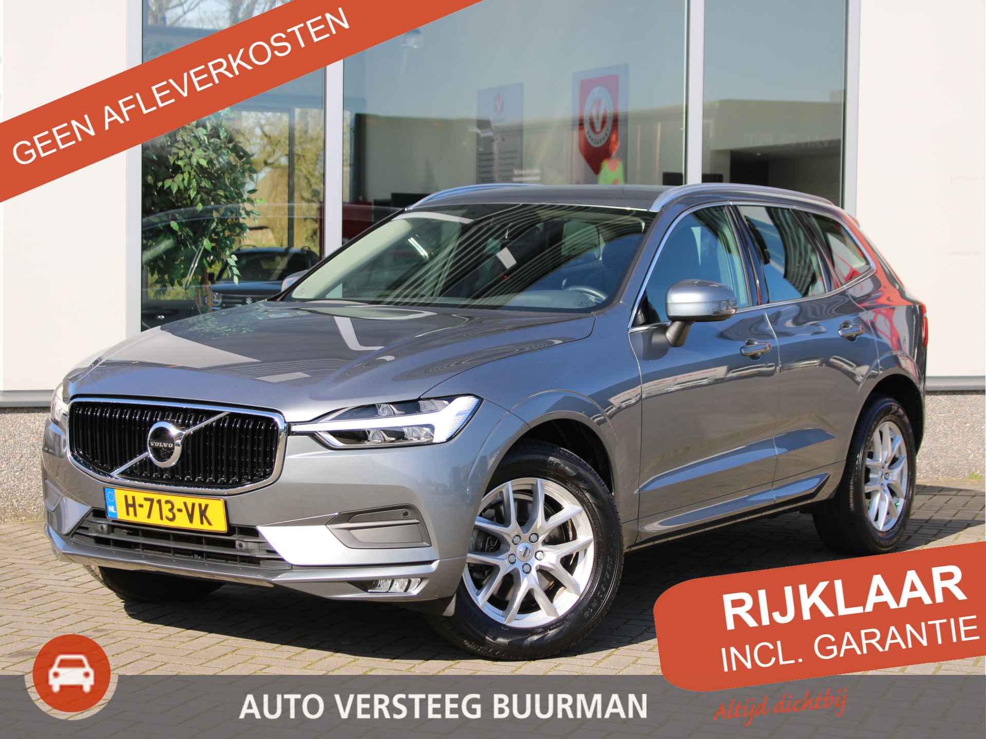 Volvo XC60 2.0 T4 Inscription Automaat Cruise en Climate Control, Lederen Bekleding, Navigatie, Parkeersensoren Voor en Achter - 1/40