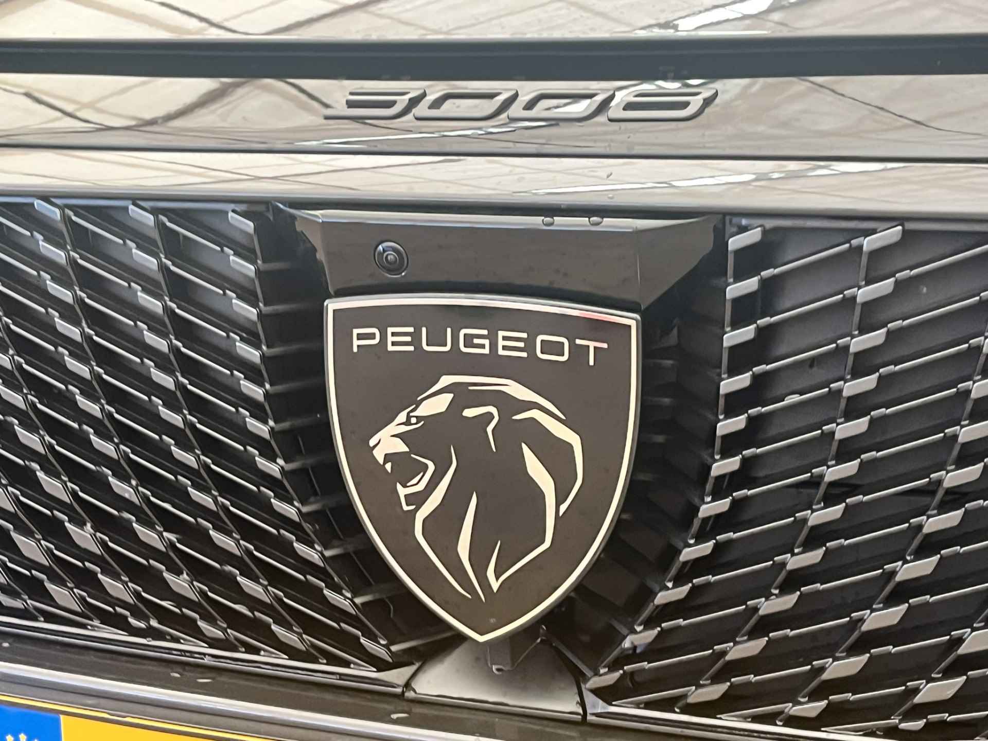 Peugeot E-3008 GT Avantage 73 kWh | FOCAL | WARMTEPOMP | 20'' LMV | ALCANTARA | APPLE CARPLAY/ADROID AUTO | ADAPTIEVE CRUISE + DRIVING ASSIST - 11/43