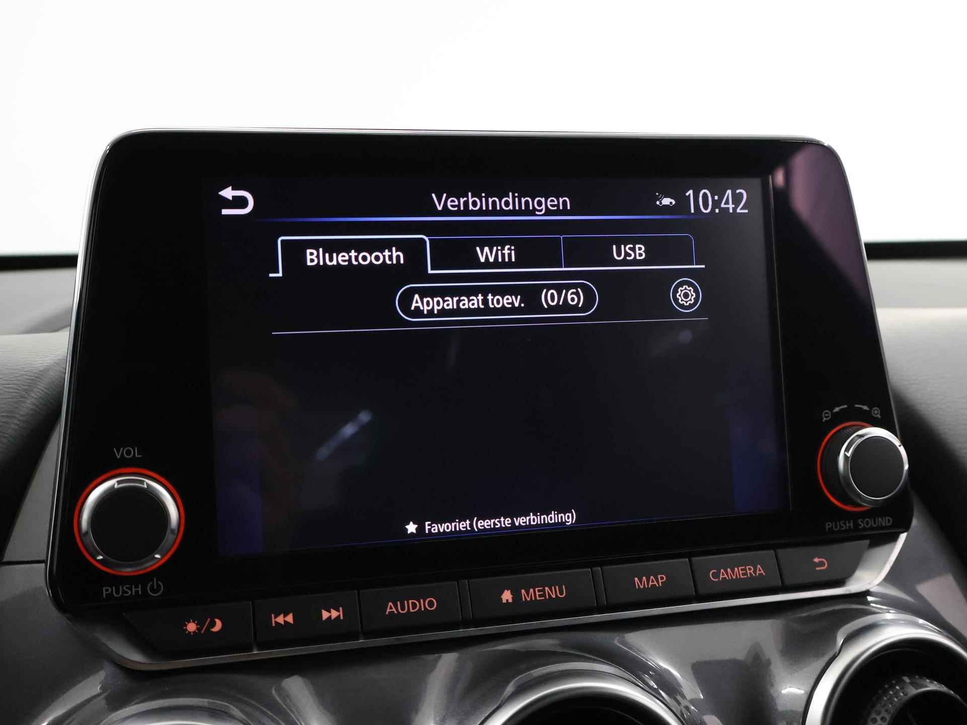 Nissan Juke 1.0 DIG-T Tekna | Navigatie | Bose | Leder | Stoelverwarming | Parkeercamera | Climate control | - 20/43