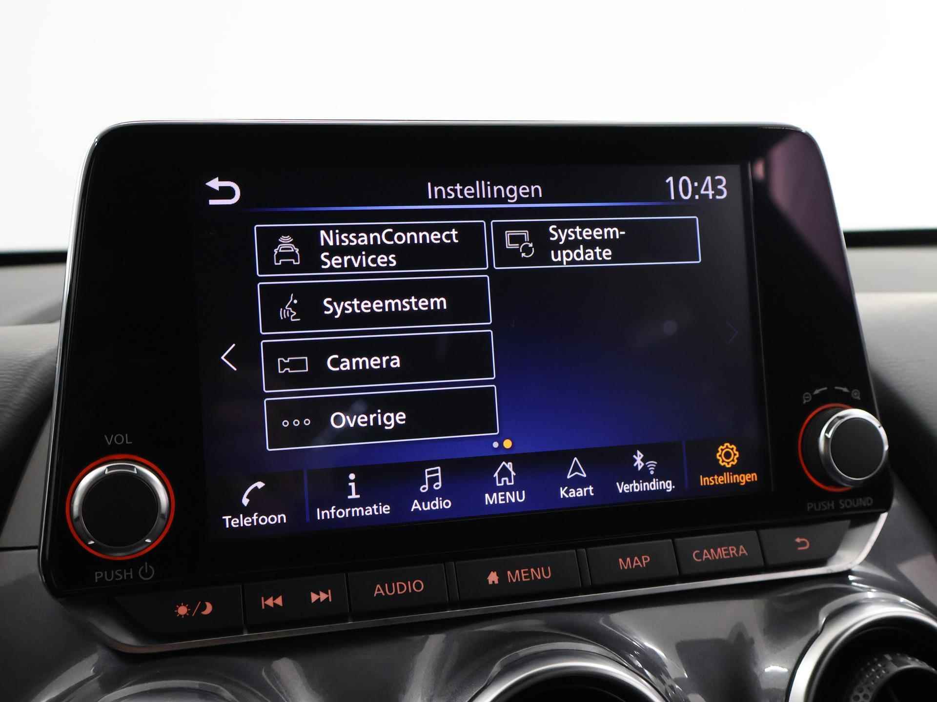 Nissan Juke 1.0 DIG-T Tekna | Navigatie | Bose | Leder | Stoelverwarming | Parkeercamera | Climate control | - 24/43