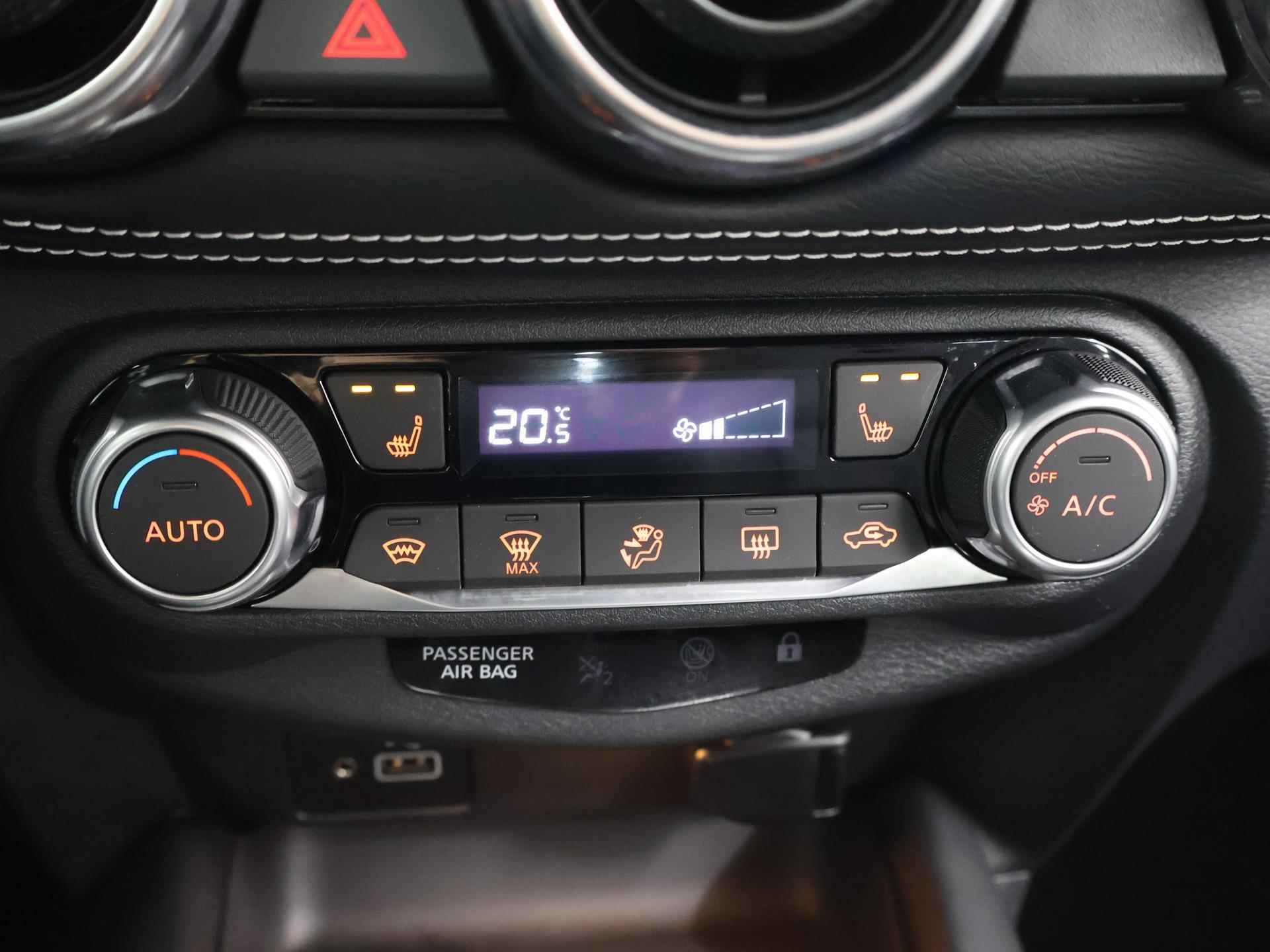 Nissan Juke 1.0 DIG-T Tekna | Navigatie | Bose | Leder | Stoelverwarming | Parkeercamera | Climate control | - 25/43