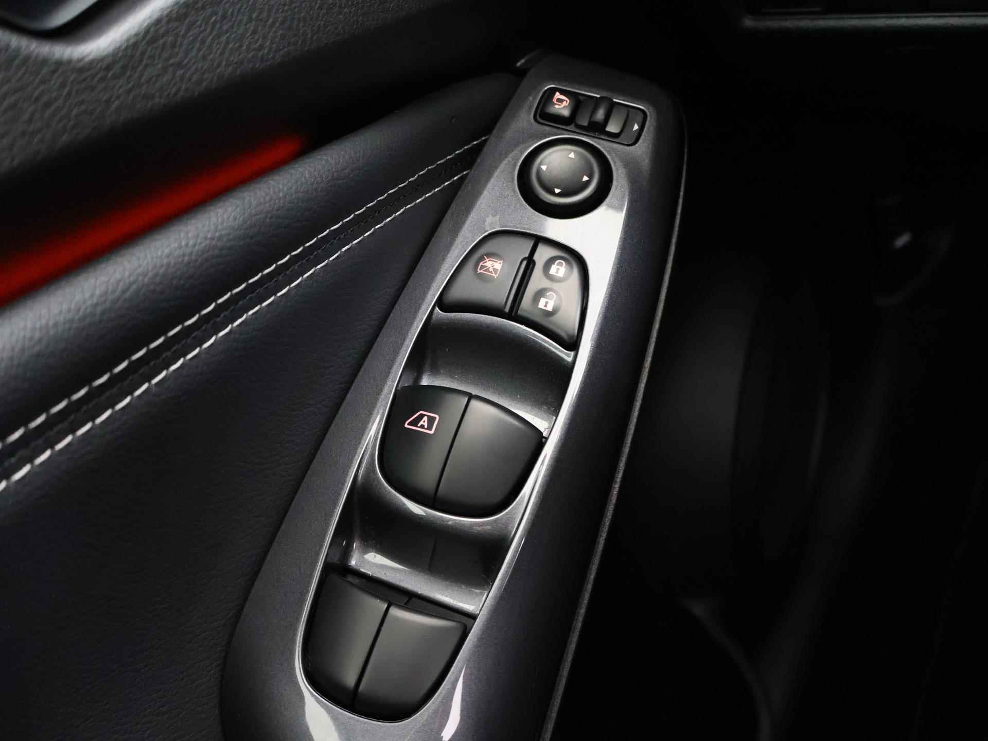 Nissan Juke 1.0 DIG-T Tekna | Navigatie | Bose | Leder | Stoelverwarming | Parkeercamera | Climate control | - 37/43