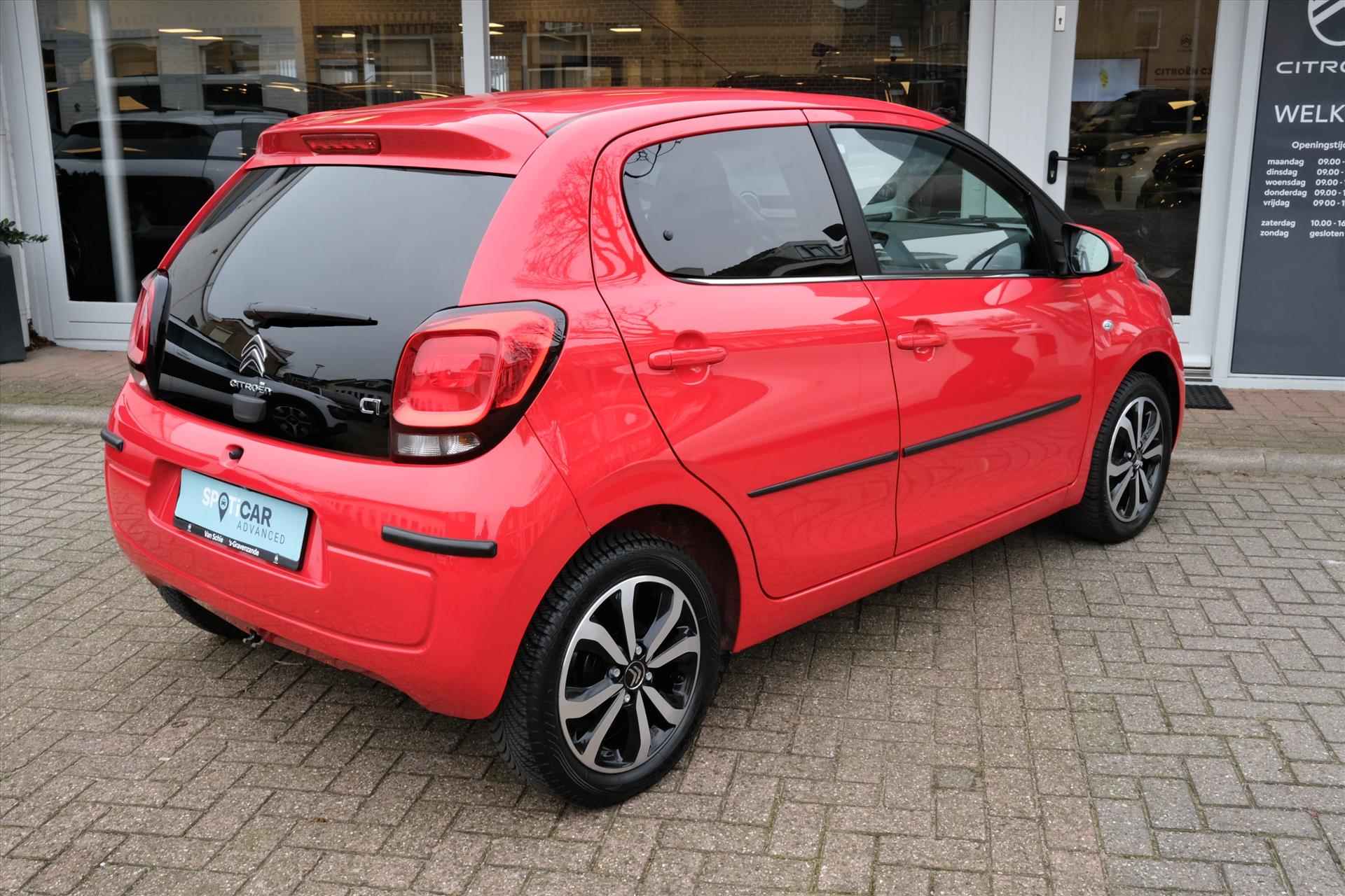 CITROEN C1 VTi 72 ETG AUTOMAAT Shine | Camera | Apple Carplay/Android Auto | All season banden | Trekhaak - 13/37