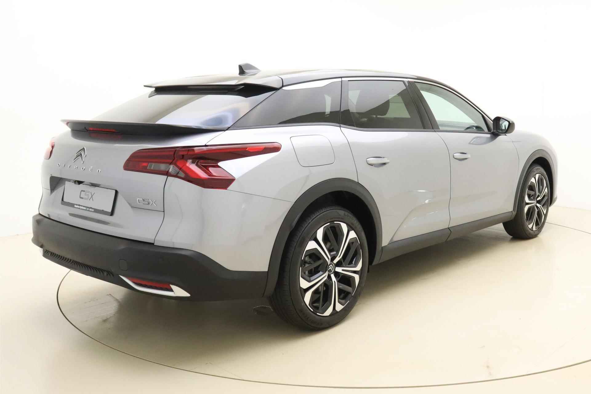 Citroen C5 X 1.6 PureTech Business Plus | Nieuwe Voorraad | Voorruit Verwarming | Massage Stoelen Voor | Stoelverwarming Voor | Achteruitrij Camera | Head-Up | Keyless | Two Tone | Navigatie | Adaptive Cruise Control - 3/42