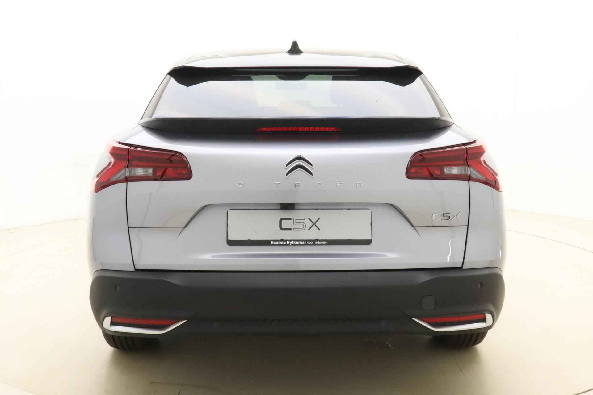 Citroen C5 X 1.6 PureTech Business Plus | Nieuwe Voorraad | Voorruit Verwarming | Massage Stoelen Voor | Stoelverwarming Voor | Achteruitrij Camera | Head-Up | Keyless | Two Tone | Navigatie | Adaptive Cruise Control - 12/42