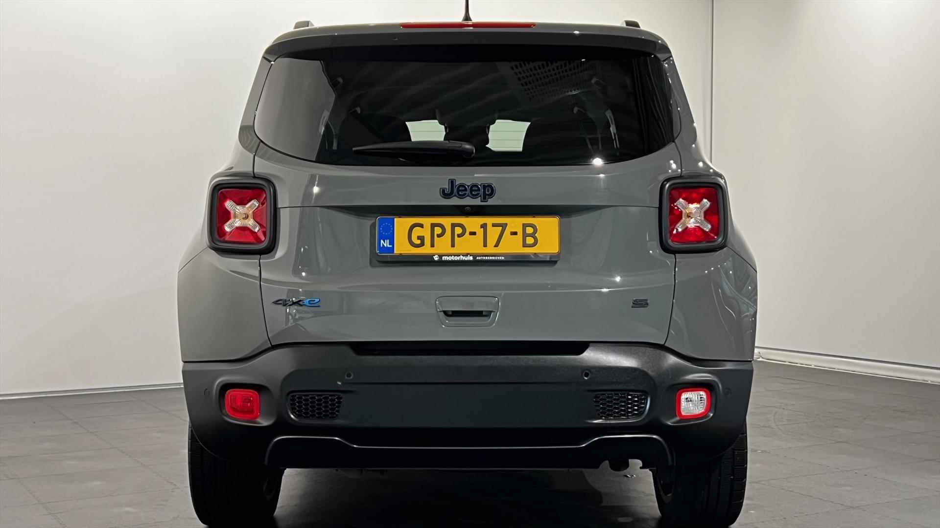 Jeep Renegade 1.3T 4XE PHEV 240PK AUTOMAAT LIMITED NAVI PDC CAMERA WINTERPACK 19 INCH - 37/41