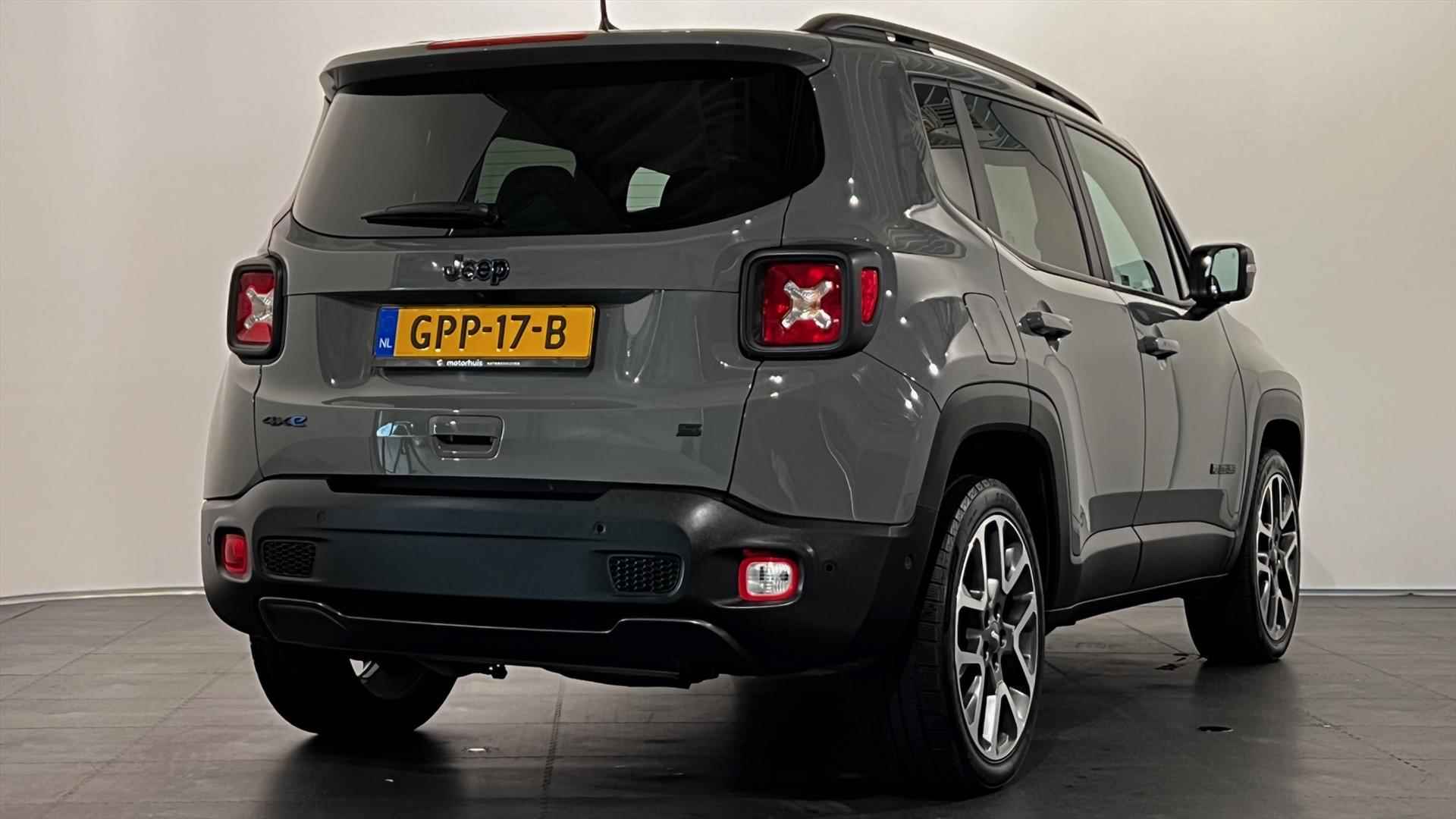 Jeep Renegade 1.3T 4XE PHEV 240PK AUTOMAAT LIMITED NAVI PDC CAMERA WINTERPACK 19 INCH - 39/41