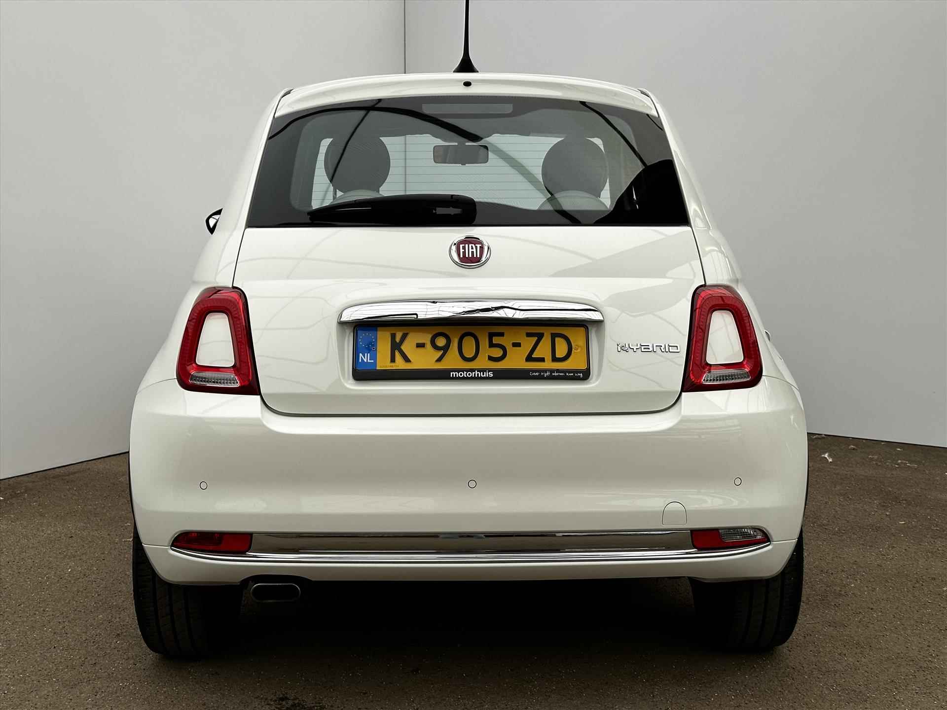 Fiat 500 1.0 70pk Hybrid Star / PANODAK / NAVI / LAGE KM STAND !! - 4/21