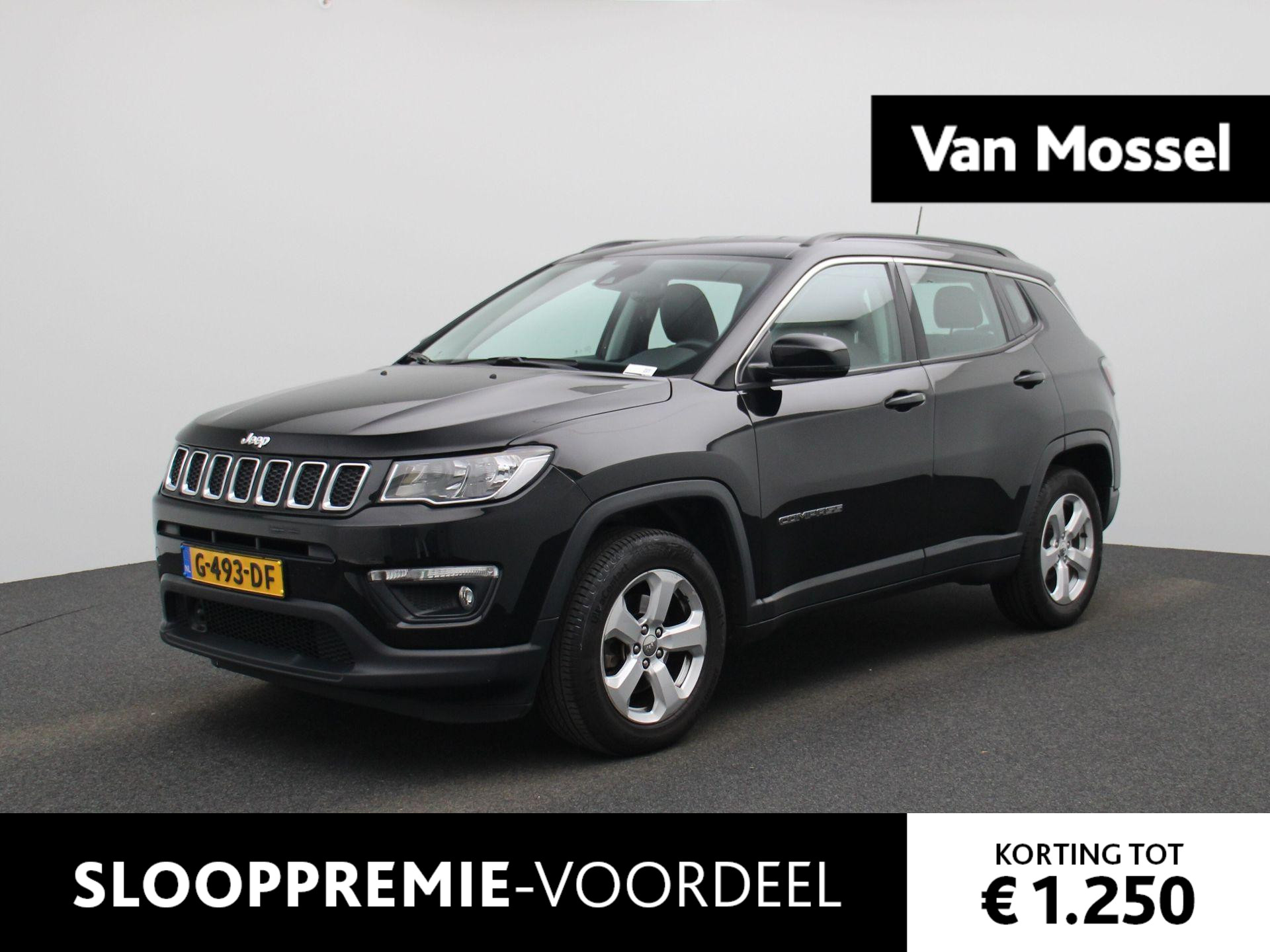 Jeep Compass Longitude | 1.4 MultiAir | Climate Control | Navi | Cruise Control | Bluetooth | Camera | Parkeersensoren | 17''inch LM velgen