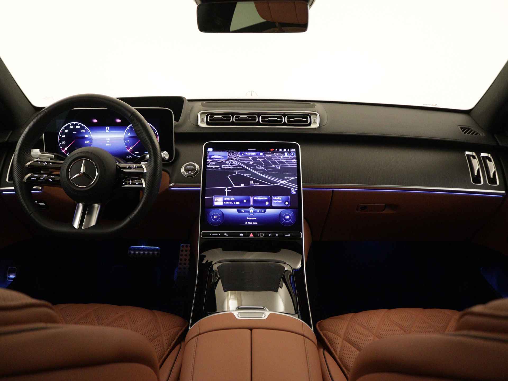 Mercedes-Benz S-Klasse 450 Lang AMG Nightpakket | Panoramadak | Burmester Audio | Memory | Sluitbekrachtiging | Augmented Reality | Alarm | inclusief 24 maanden MB Certified garantie voor europa - 5/37