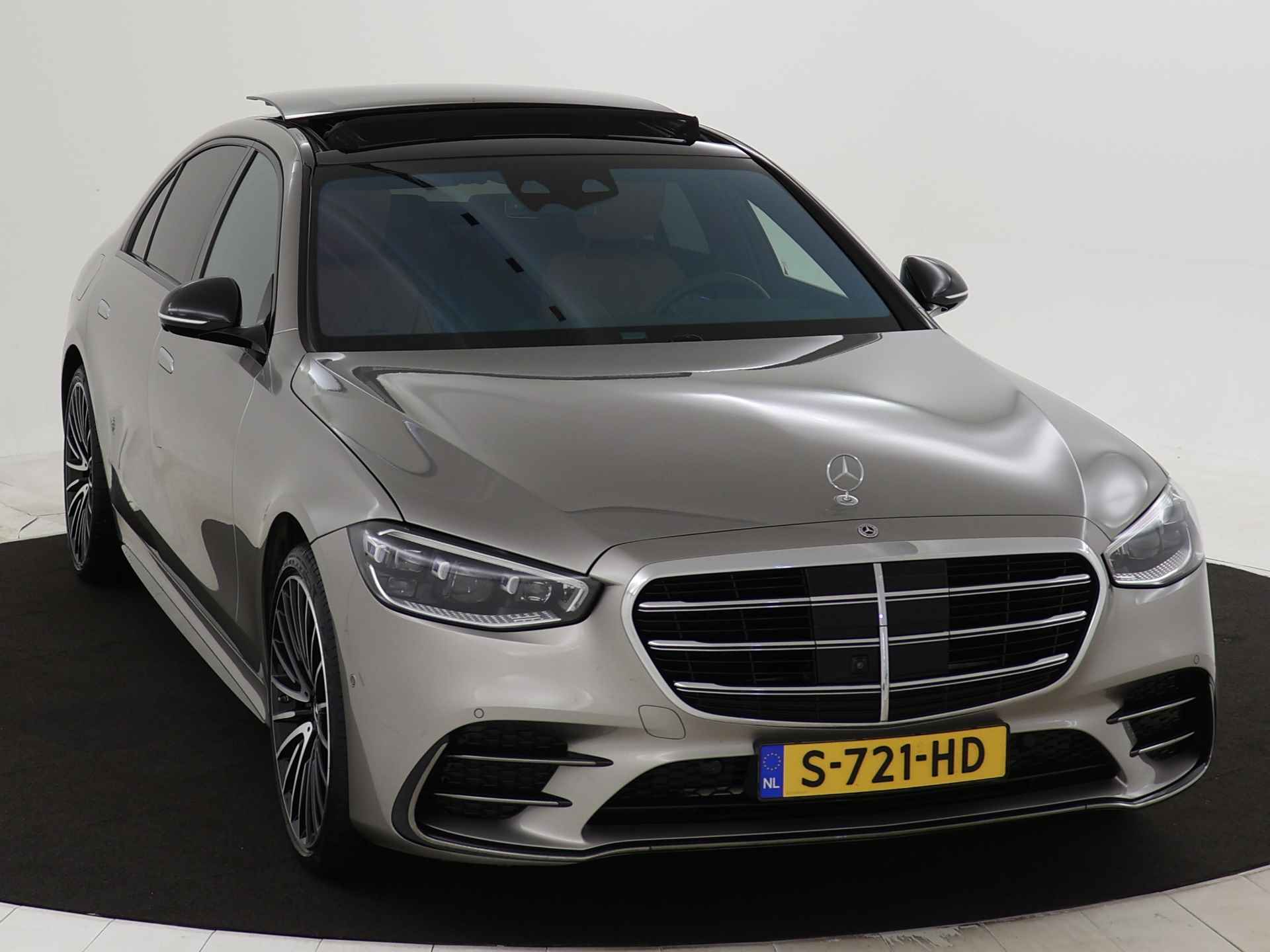 Mercedes-Benz S-Klasse 450 Lang AMG Nightpakket | Panoramadak | Burmester Audio | Memory | Sluitbekrachtiging | Augmented Reality | Alarm | inclusief 24 maanden MB Certified garantie voor europa - 25/37