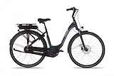 Ebike Das Original Comfort Easy Wave Active 400Wh Purion 7G Dames Black Matt 48cm 2023