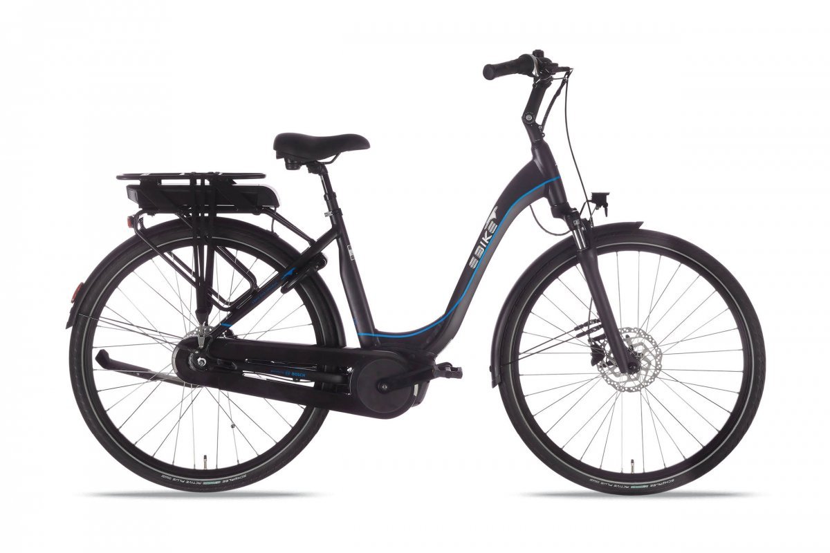 Ebike Das Original Comfort Easy Wave Active 400Wh Purion 7G Dames Black Matt 48cm 2023