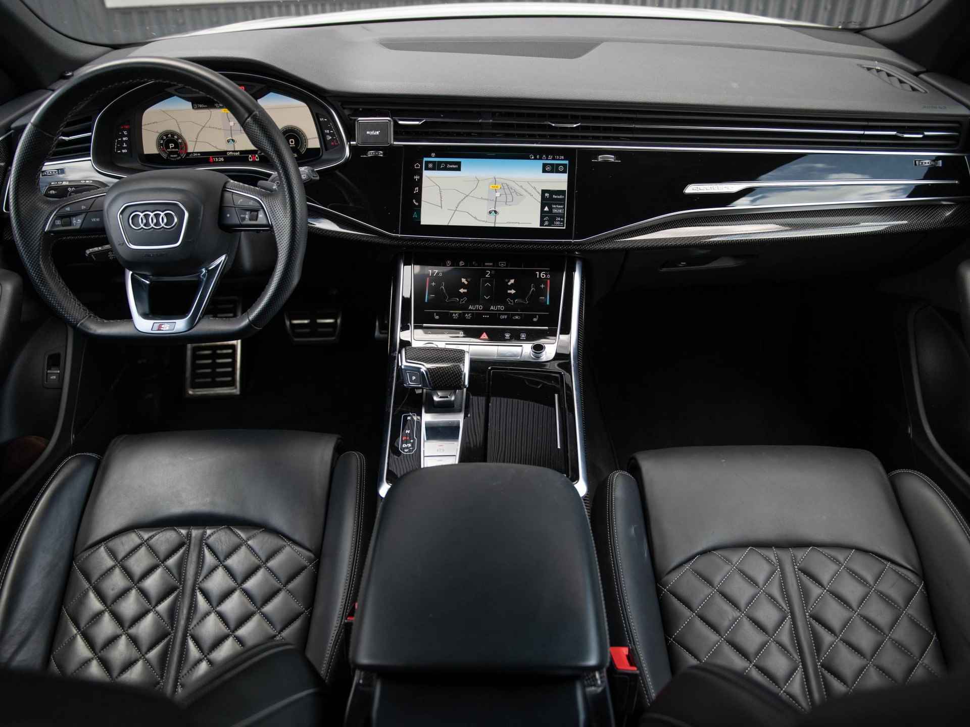 Audi Q8 55 TFSI quattro Pro Line S 340pk | S Stoelen | Carbon | Pano | 23 inch - 2/52