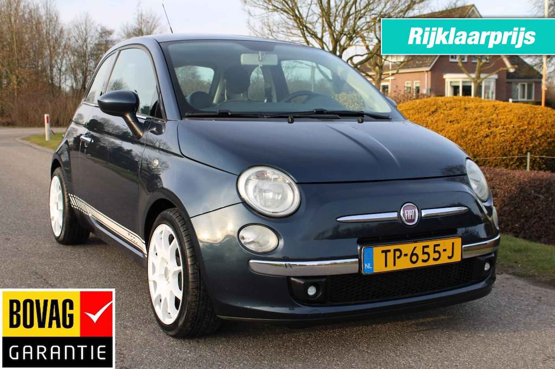 FIAT 500 1.2 69pk Lounge Airco/Bluetooth/Panoramadak