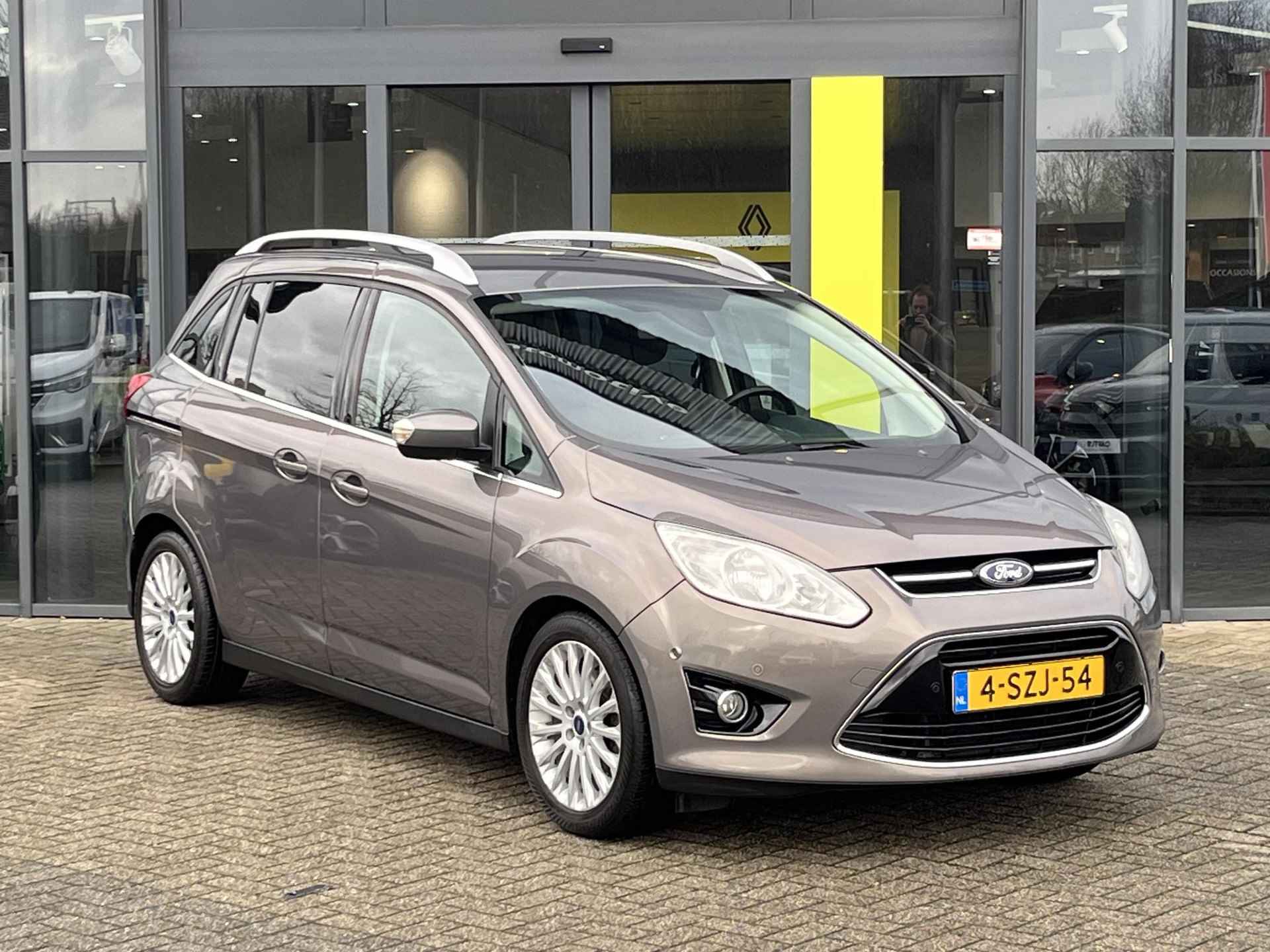 Ford Grand C-Max 1.0 Lease Titanium 7p. 7-persoons | Climate Control | Cruise Control | Navigatie | - 3/28