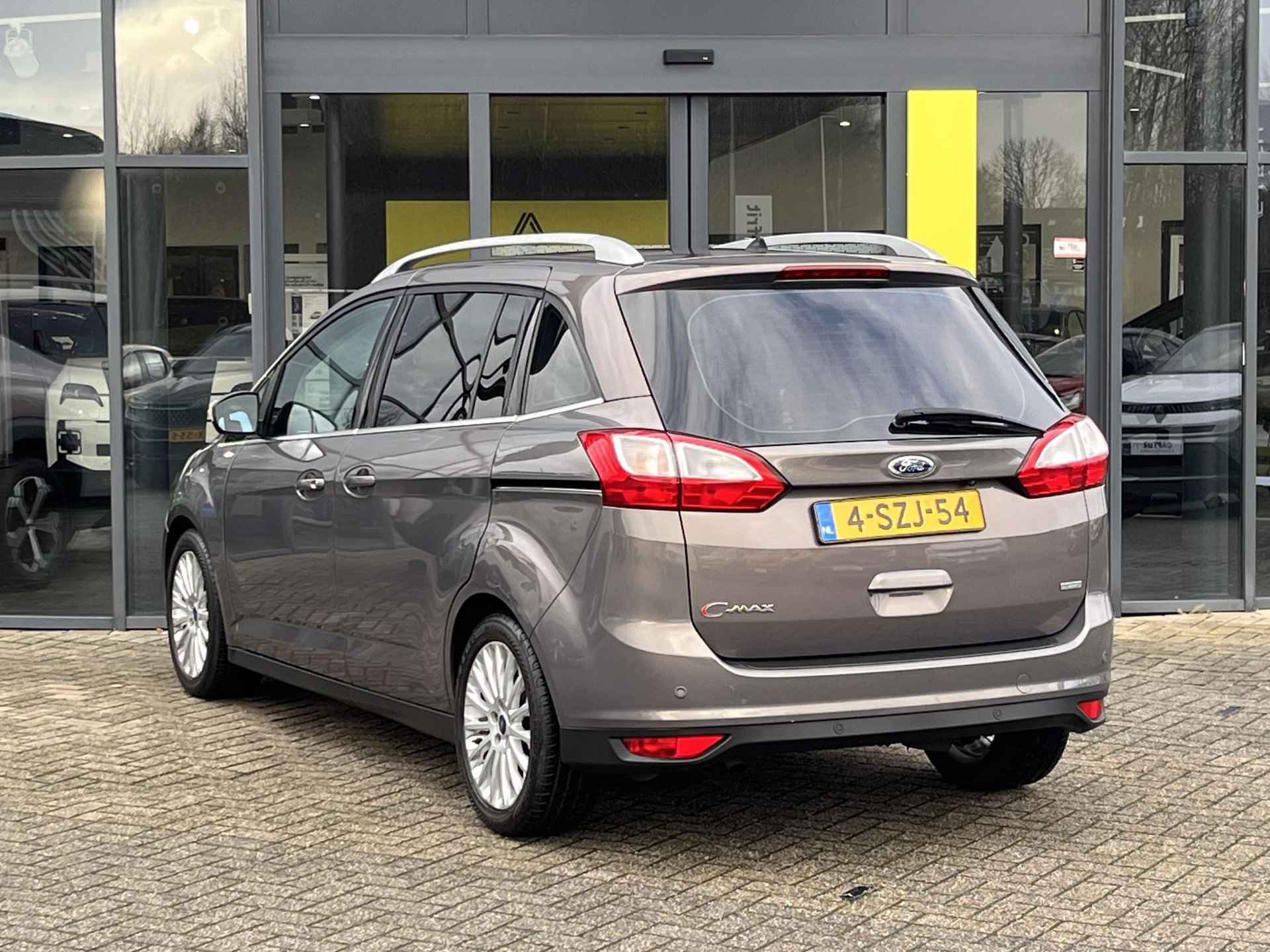 Ford Grand C-Max 1.0 Lease Titanium 7p. 7-persoons | Climate Control | Cruise Control | Navigatie | - 4/28