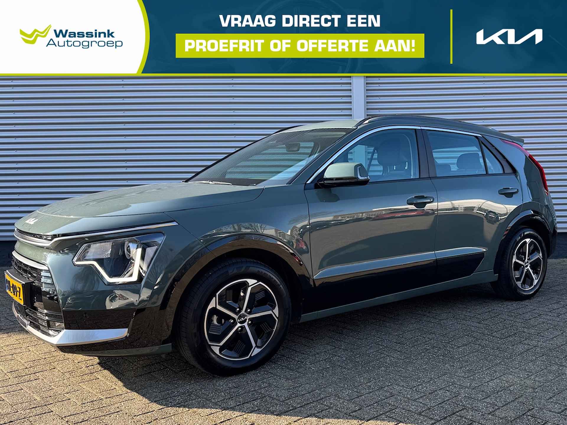 KIA Niro 1.6 GDi Hybrid 141pk DCT6 DynamicLine | Navigatie | Climate | Parkeersensoren voor |