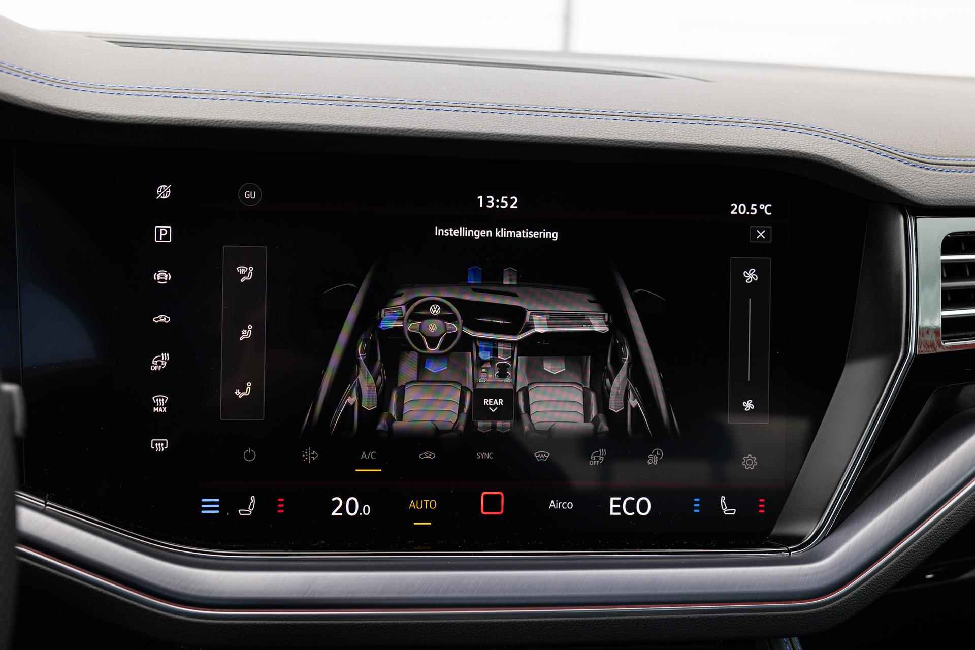 Volkswagen Touareg R 3.0 TSi 462pk eHybrid 4MOTION | Panoramadak | 21" Velgen | Trekhaak Elektrisch | Sluithulp | Head-up Display - 61/67