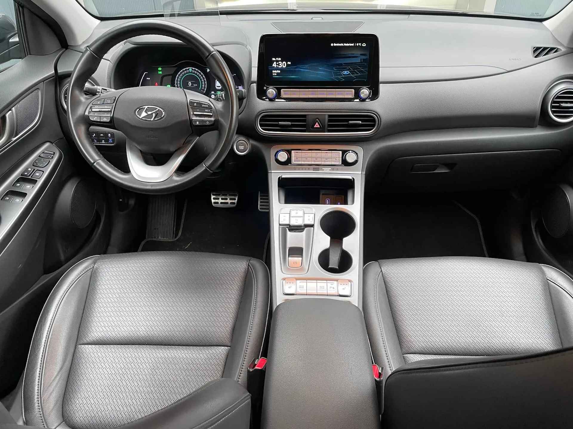 Hyundai KONA EV Premium 64 kWh LEDER 3 FASE LADEN - 4/21