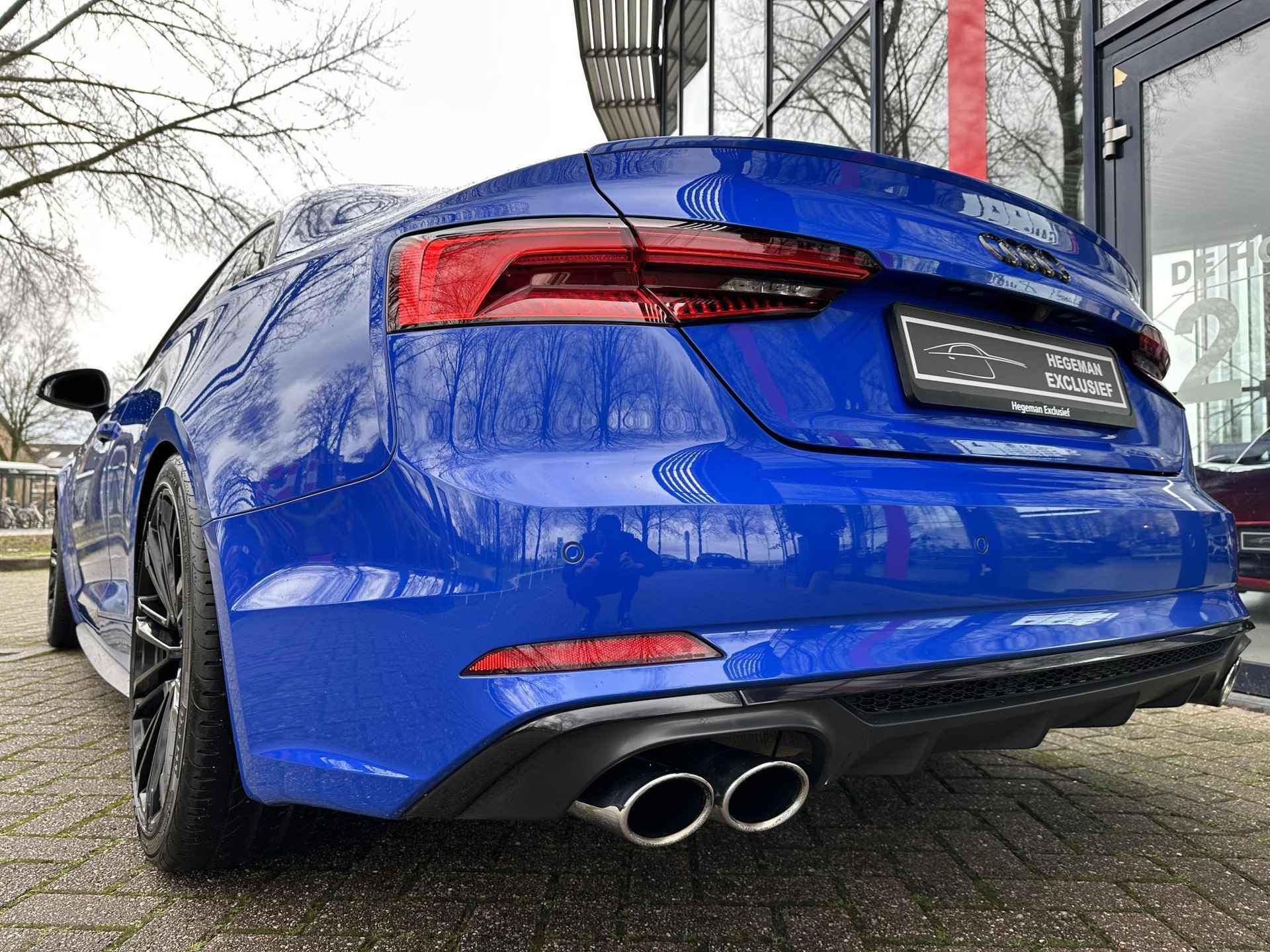 Audi S5 Coupé 3.0 TFSI quattro Pro Line Plus | Camera | Adapt. Cruise | NOGARO BLUE | Virtual Dash | RS Zetels | B&O - 7/47