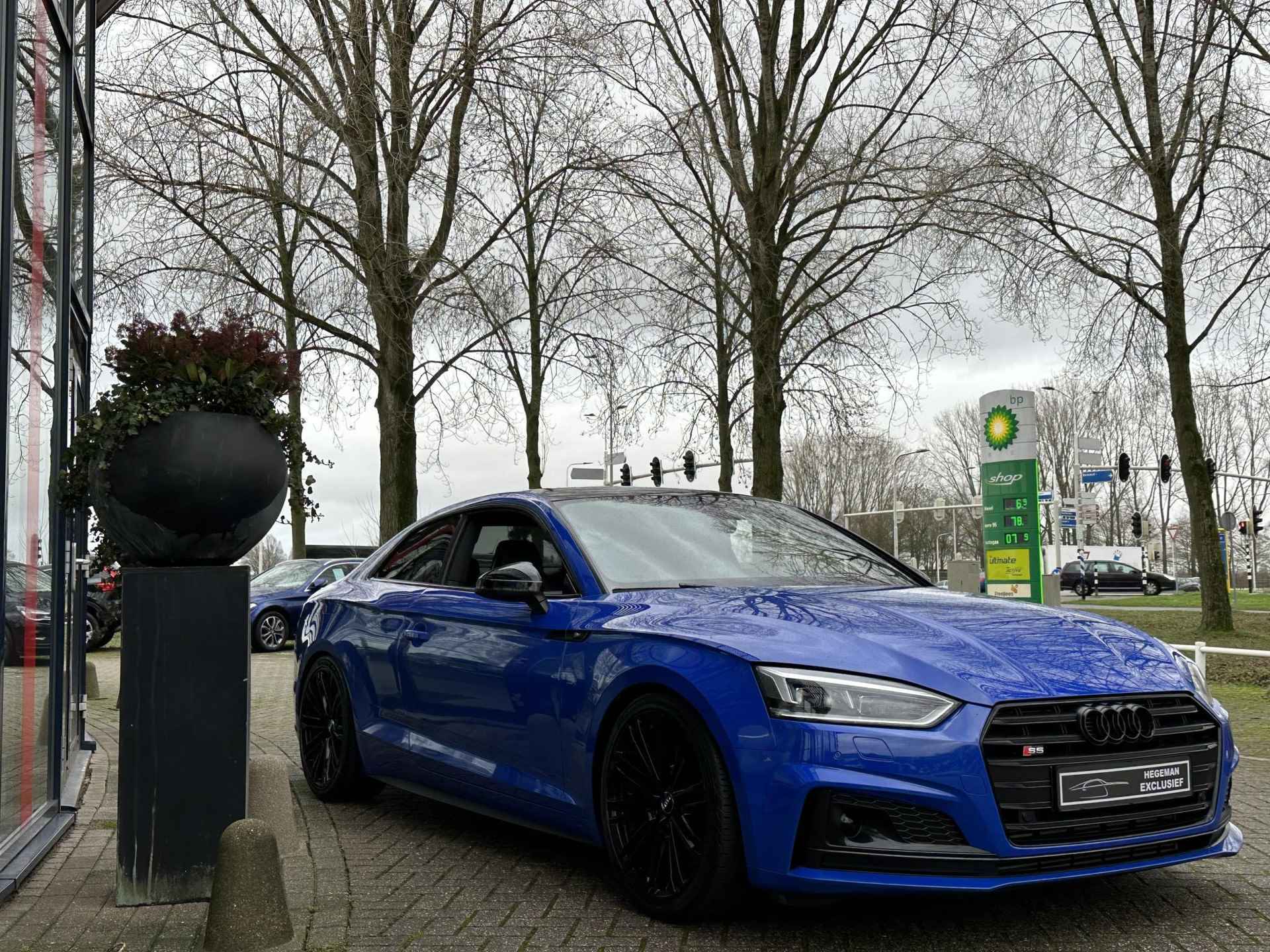 Audi S5 Coupé 3.0 TFSI quattro Pro Line Plus | Camera | Adapt. Cruise | NOGARO BLUE | Virtual Dash | RS Zetels | B&O - 15/47