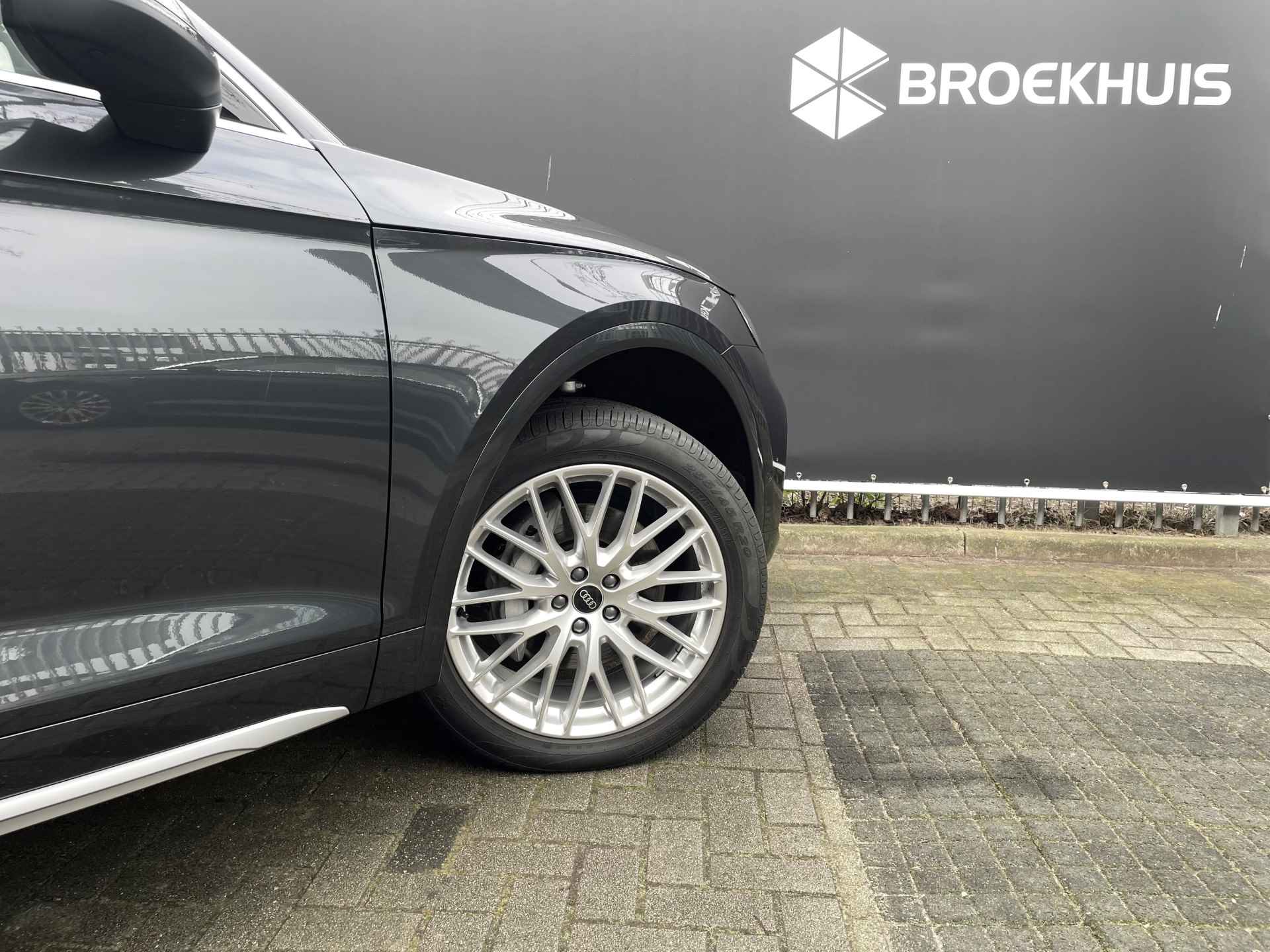 Audi Q5 50 TFSI e Advanced edition/ privacy glas/ Side assist/Adaptieve cruisecontrol/ Keyless/Trekhaak/Zwarte hemel/Matrix koplampen/20 inch velgen/Sportstoelen - 6/14