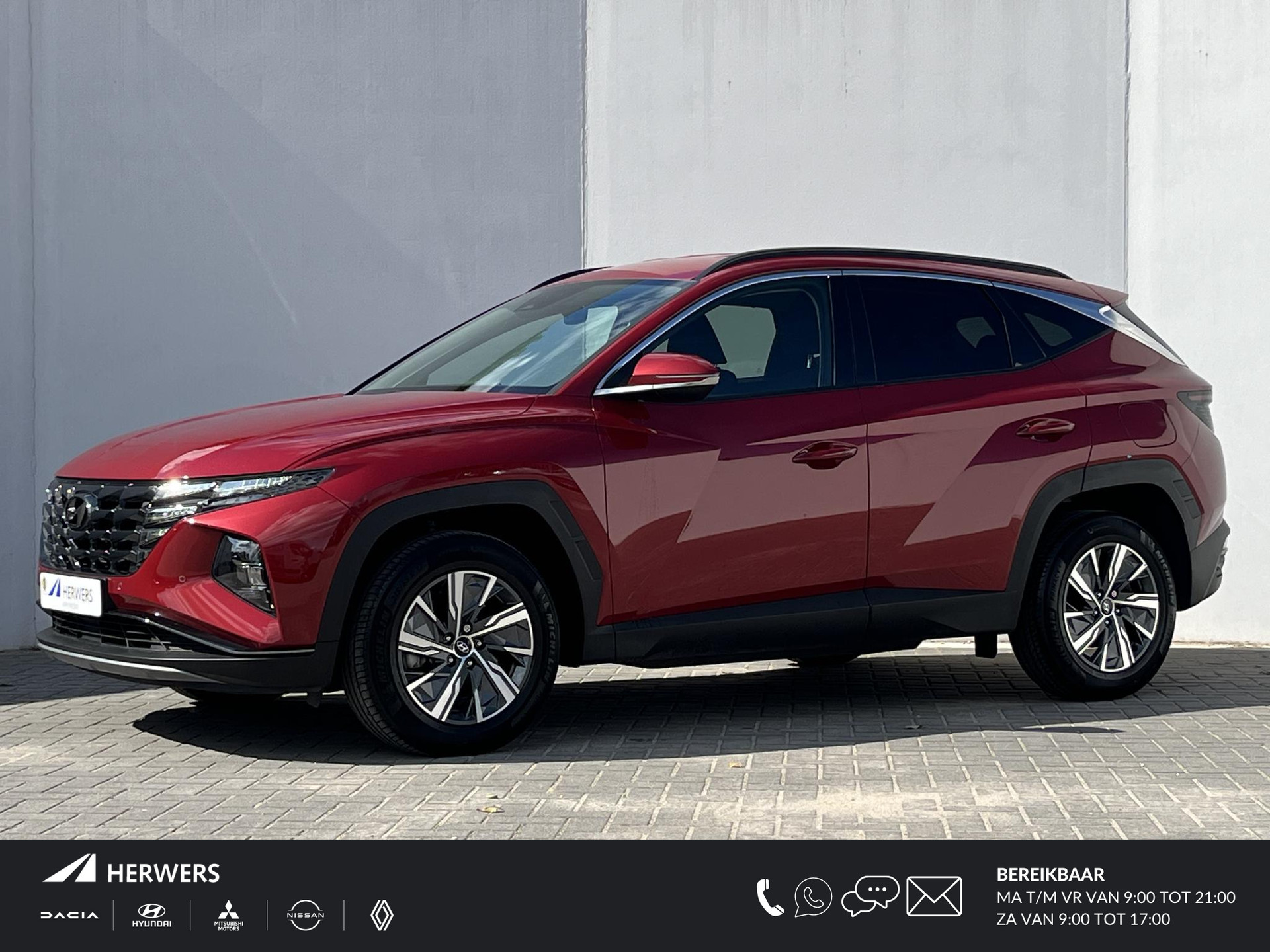 Hyundai Tucson 1.6 T-GDI 230pk HEV Comfort / Navigatie / Climate control / Dodehoekdetectie / Stoelverwarming / Cruise control / Apple carplay & Android auto / 1650kg Trekgewicht /