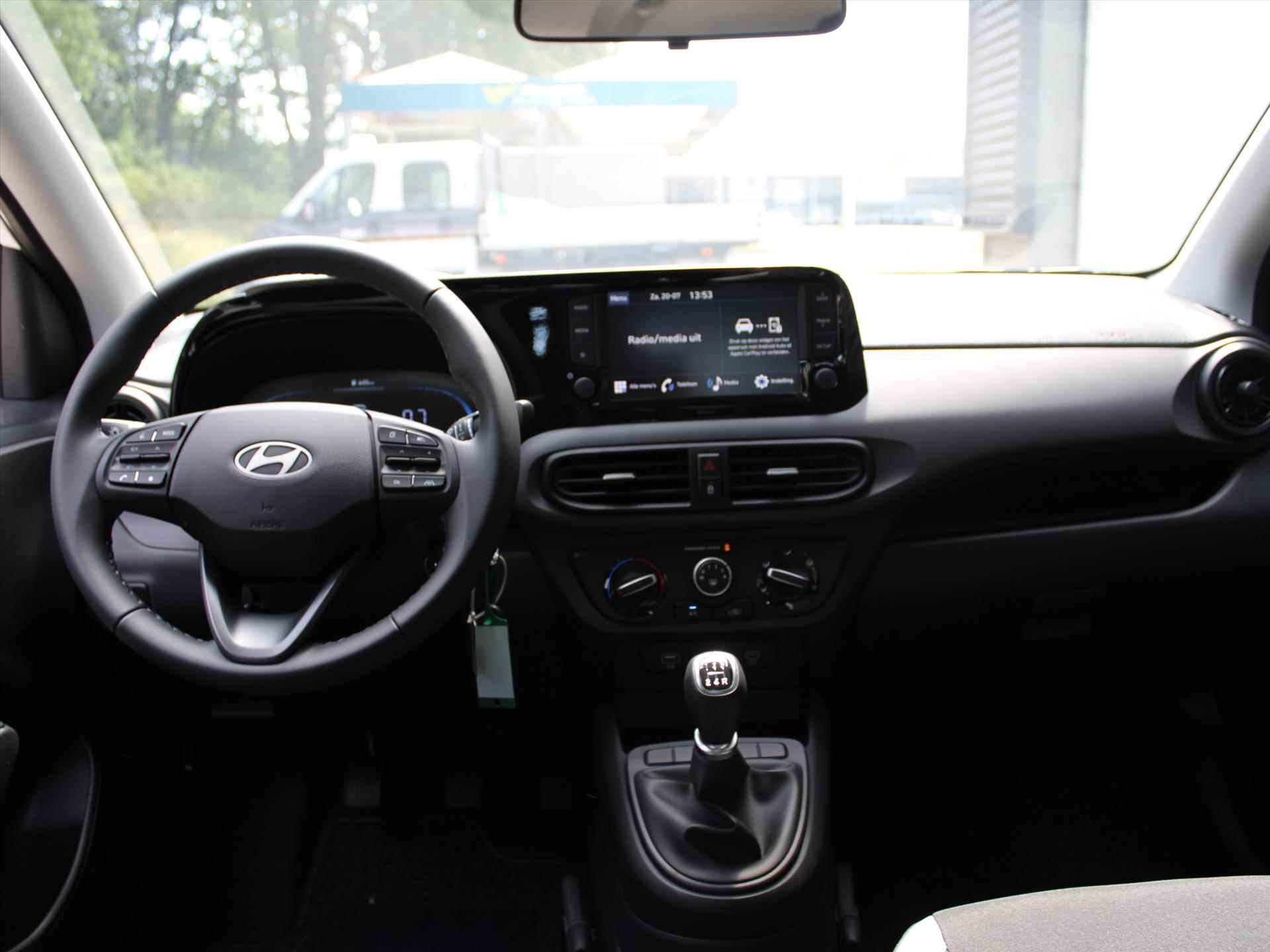 HYUNDAI I10 Comfort 67pk | Cruise Control | Apple Carplay / Android Auto | Airconditioning - 11/29