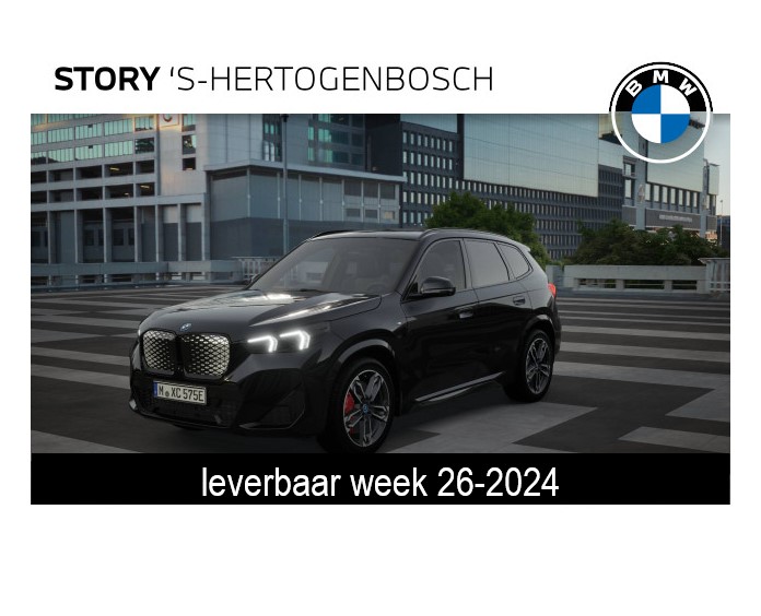 BMW iX1 eDrive20 M Sport 67 kWh / Panoramadak / Sportstoelen / Adaptieve LED / Adaptef M Onderstel / Parking Assistant / Comfort Access bij viaBOVAG.nl