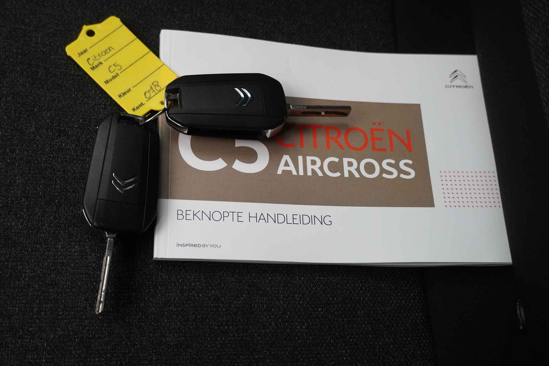 Citroën C5 Aircross BWJ 2020 1.5 131 PK BlueHDI Business AUTOMAAT / APPLE CARPLAY / ANDROID AUTO /  CRUISE / CLIMA / NAVI / 360 CAMERA / LANE ASSIST / PARKEERSENSOREN / LMV - 21/31