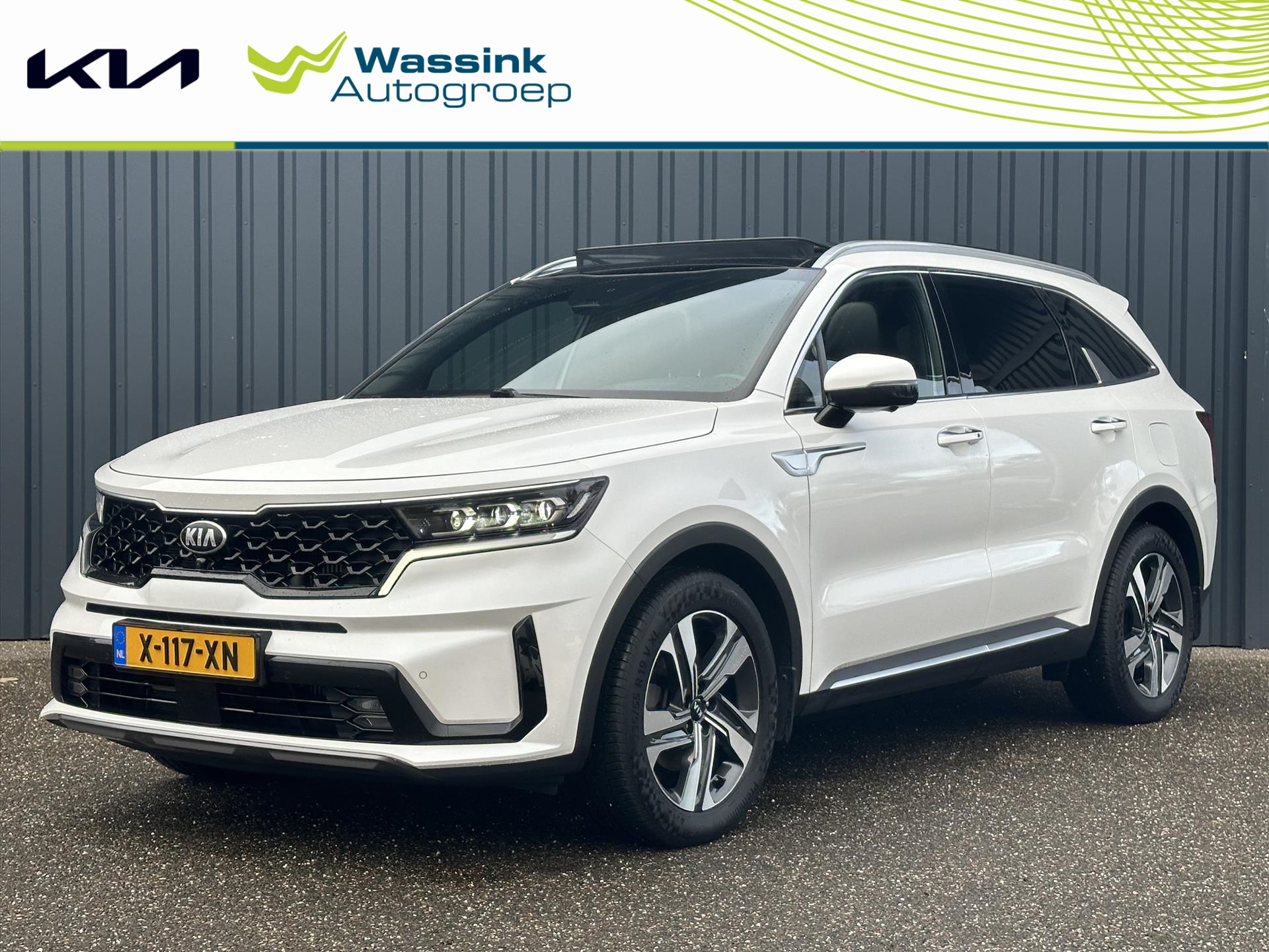 KIA Sorento 1.6 T-GDi 265pk PHEV 4WD Aut ExecutiveLine I Schuif/kanteldak I 7 Persoons I Bose I Stoelverkoeling/Verwarming I 360 Camera I HUD I