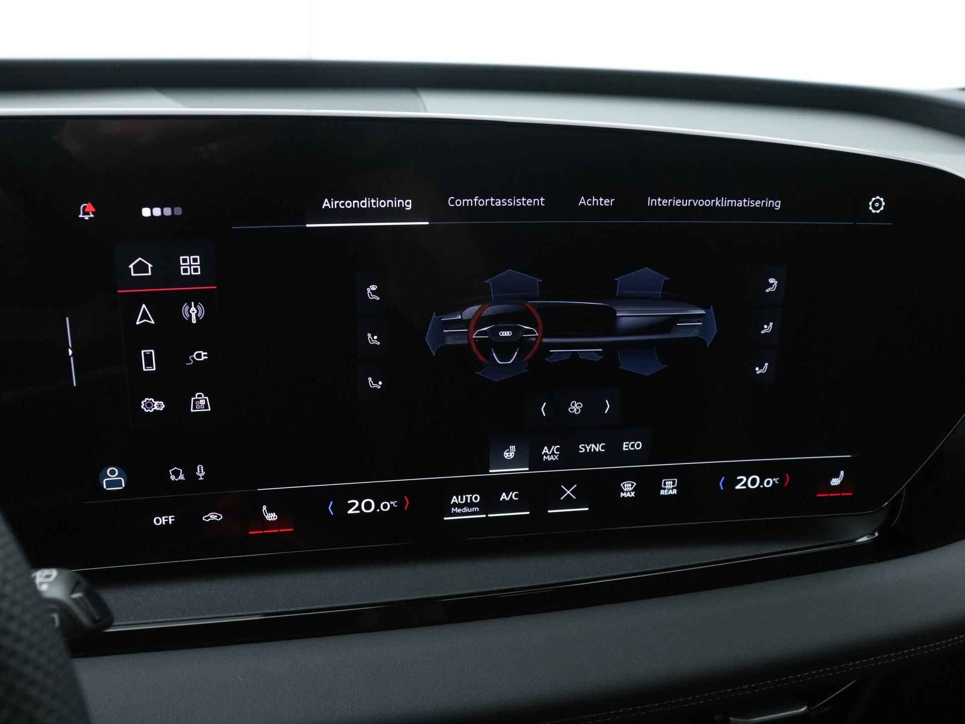 Audi Q6 e-tron First edition 100 kWh quattro 388 PK | Demo | S-line | Automaat | 360 Camera | Navigatie | Climate Control | Apple Carplay | Android Auto | Adaptive Cruise Control | Virtual Cockpit | Lichtmetalen velgen | - 23/38