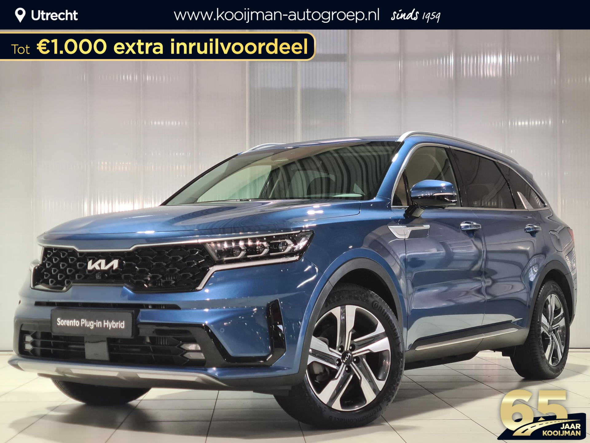 Kia Sorento 1.6 T-GDI Plug-in Hybrid 4WD ExecutiveLine Afneembare trekhaak | 7 pers | Mega luxe !!