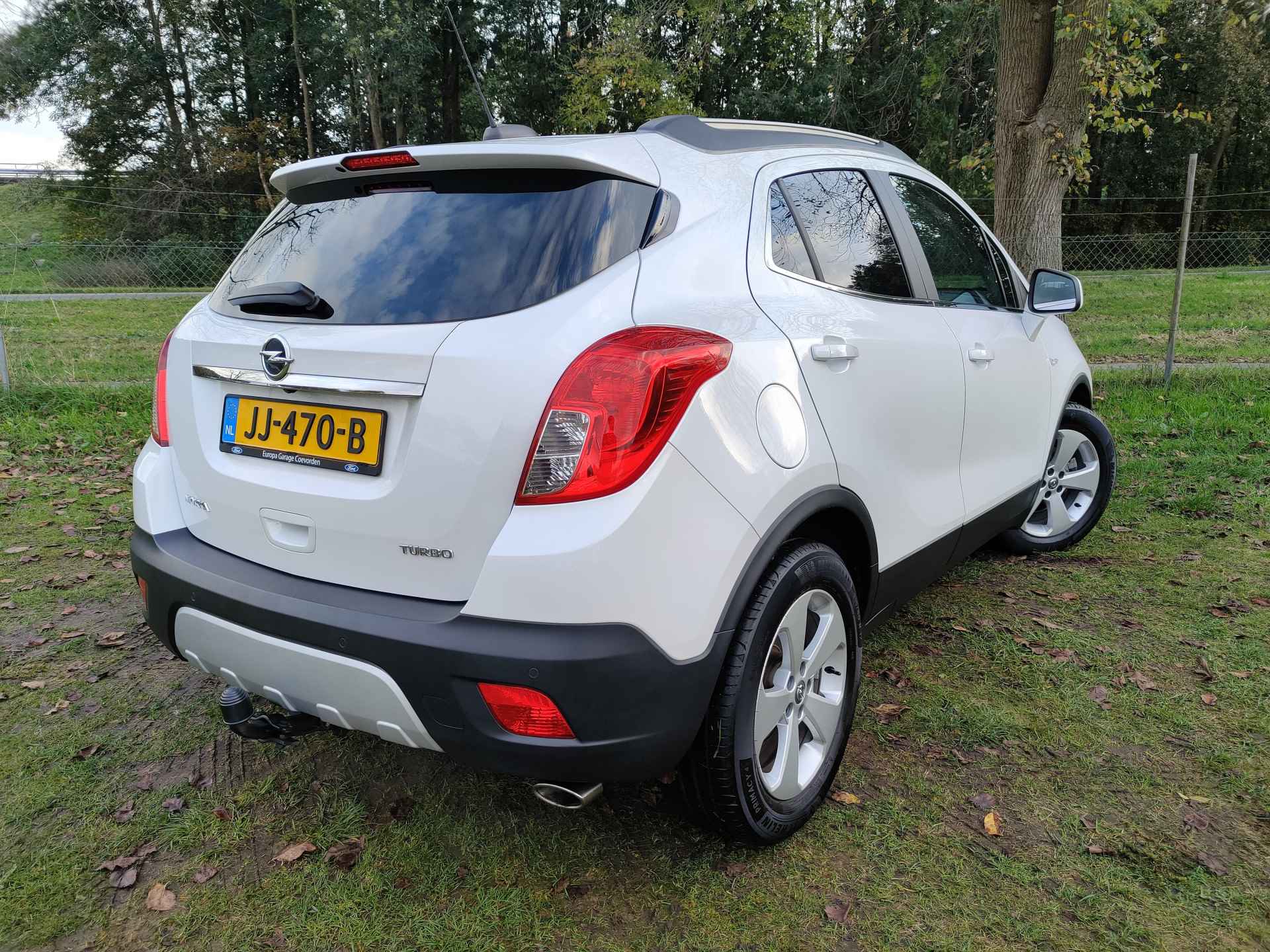 Opel Mokka 1.4T 140PK Cosmo | PARELMOER WIT | 42.000KM | CRUISE | NAVI | CLIMA | - 5/30