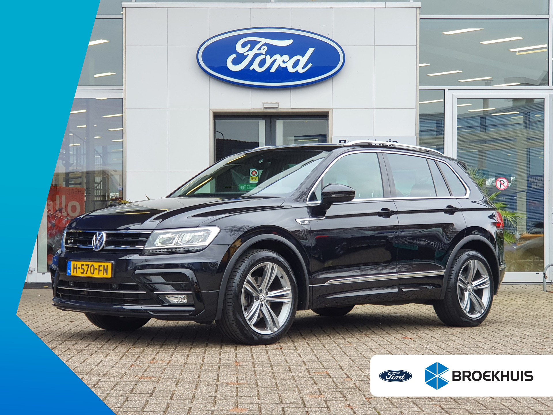 Volkswagen Tiguan 1.5 TSI DSG 150PK R-line | Navi | 19 inch | Virtual Cockpit Adapt. Cruise | El.Klep