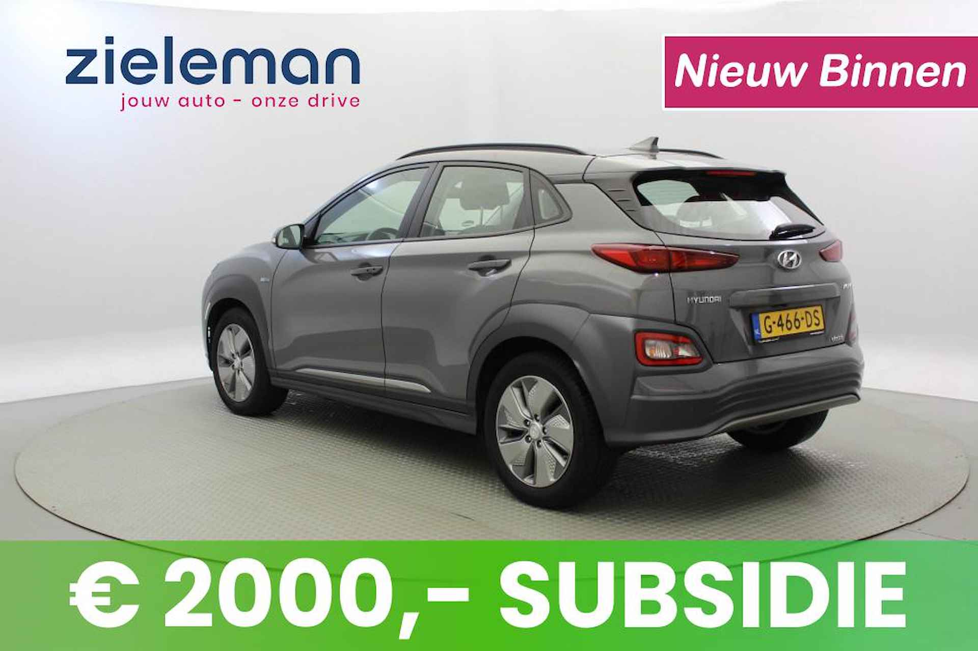 HYUNDAI Kona Electric Comfort 64 kWh - Carplay, Camera (15.835 na SUBSIDIE) - 3/26