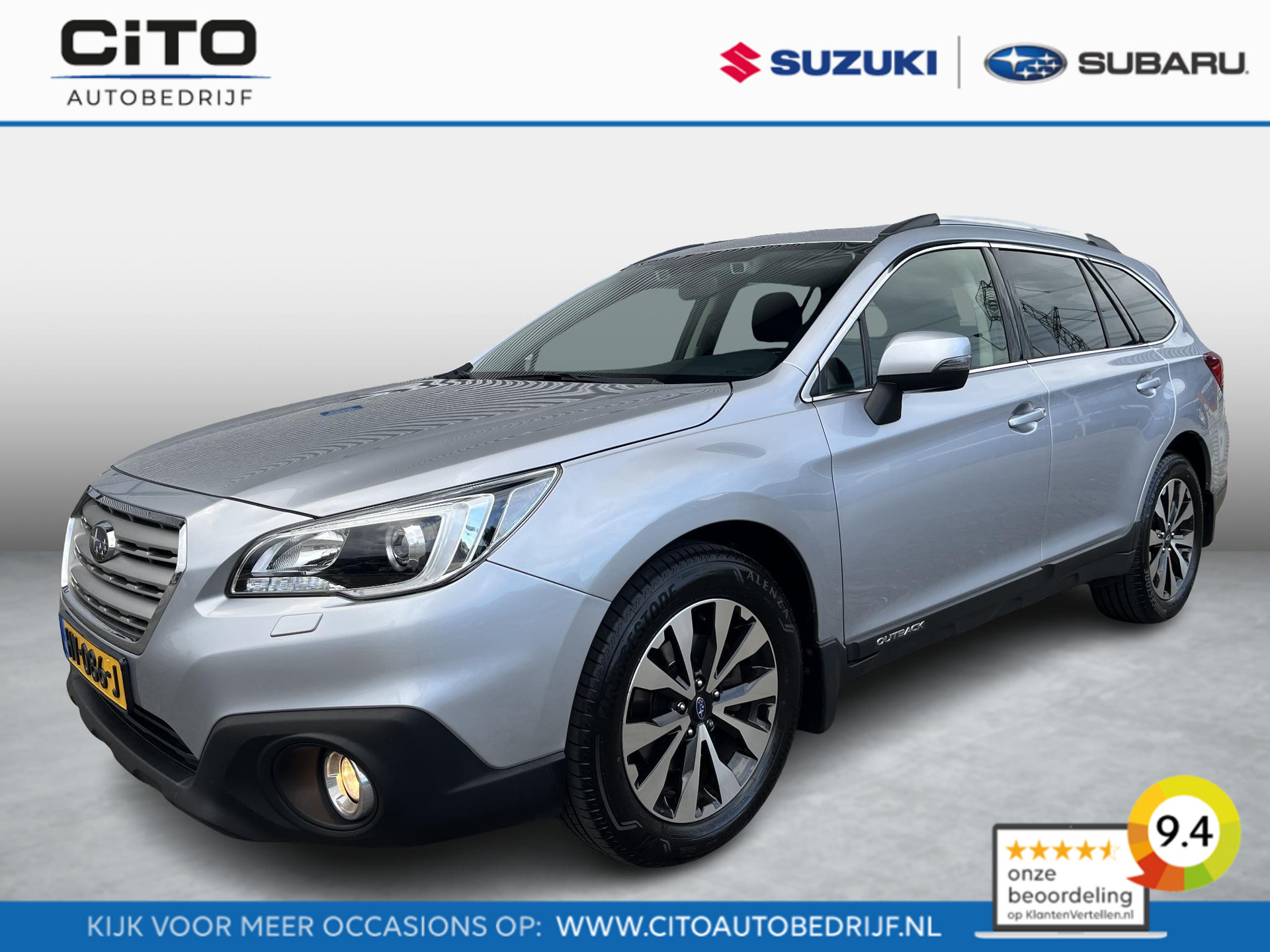 Subaru Outback 2.5i Premium CVT Automaat | Navi | Leder interieur | Open dak | Trekhaak | Dealer onderhouden!!