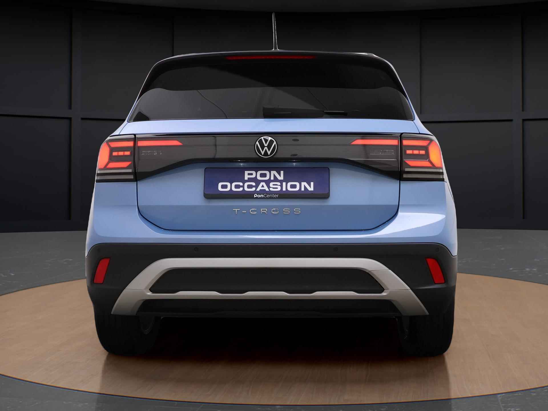 Volkswagen T-Cross 1.0 TSI Life Edition | NIEUW BINNEN | Apple CarPlay | Parkeerhulp | ACC | Climatronic | Getint Glas | - 7/15