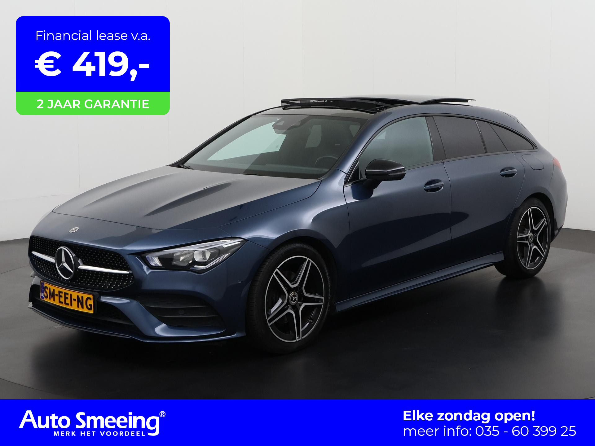 Mercedes-Benz CLA-klasse Shooting Brake 180 AMG Line | Widescreen Cockpit | Panoramadak | Zondag Open!