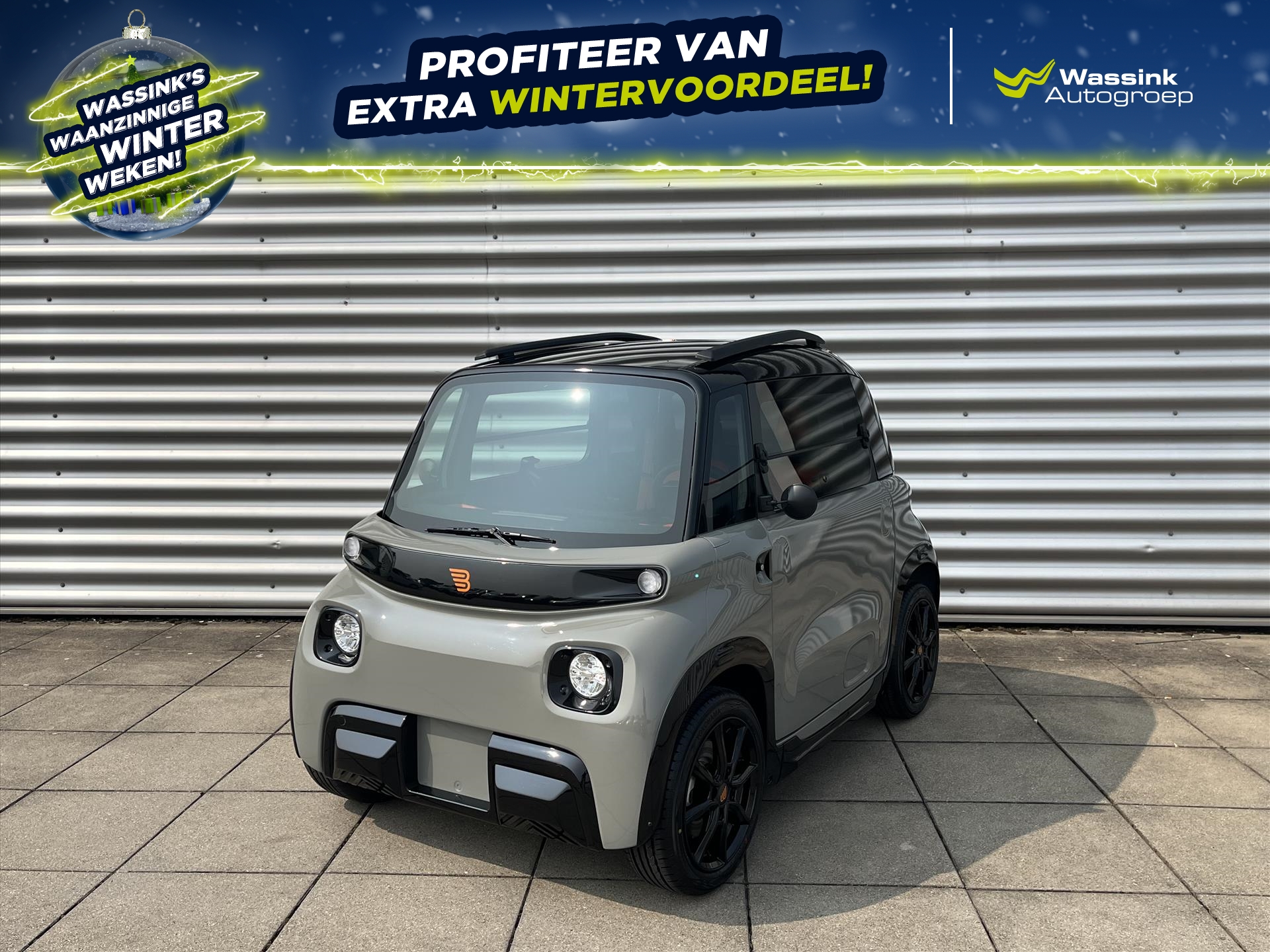 Citroen Ami | 15'' LM Velgen | Comfort Stoelen | Brommerrijbewijs vanaf 16 jaar