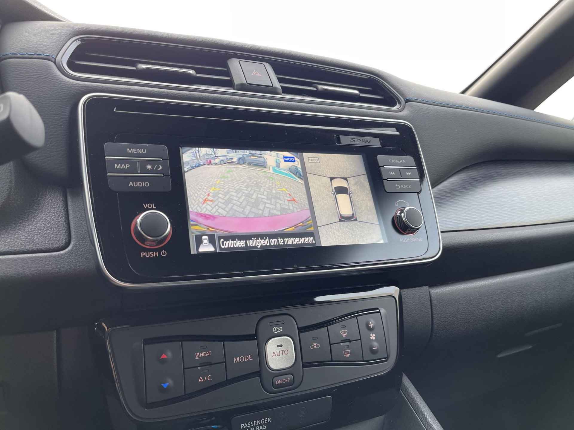 Nissan LEAF N-Connecta 40 kWh *€2.000 SUBSIDIE MOGELIJK!* | Adapt. Cruise Control | Navigatie | 360° Camera | Stuur- + Stoelverwarming | Apple Carplay/Android Auto | Rijklaarprijs! - 17/26