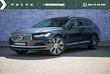 Volvo V90 2.0 T8 Recharge AWD Ultra Bright | Luchtvering | Bowers & Wilkins | 360 Camera | Stoelmassage + Ventilatie | Gelamineerd Glas |