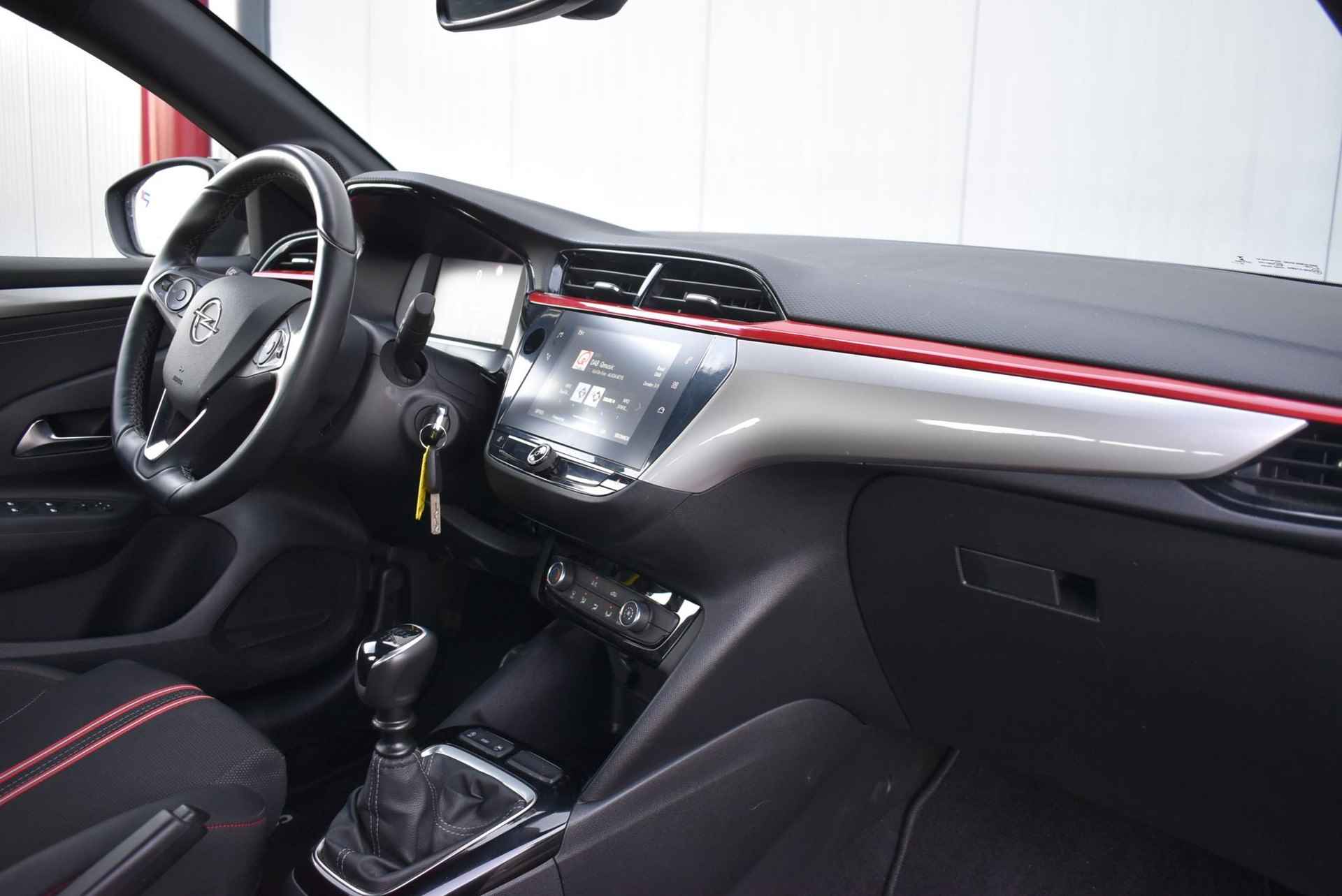 Opel Corsa 1.2 GS Line 100pk | Trekhaak | Navigatie | 16" Black gloss velgen - 7/42